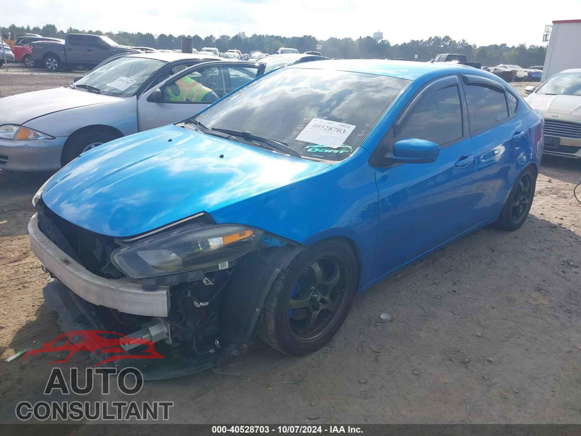 DODGE DART 2015 - 1C3CDFBB0FD200997