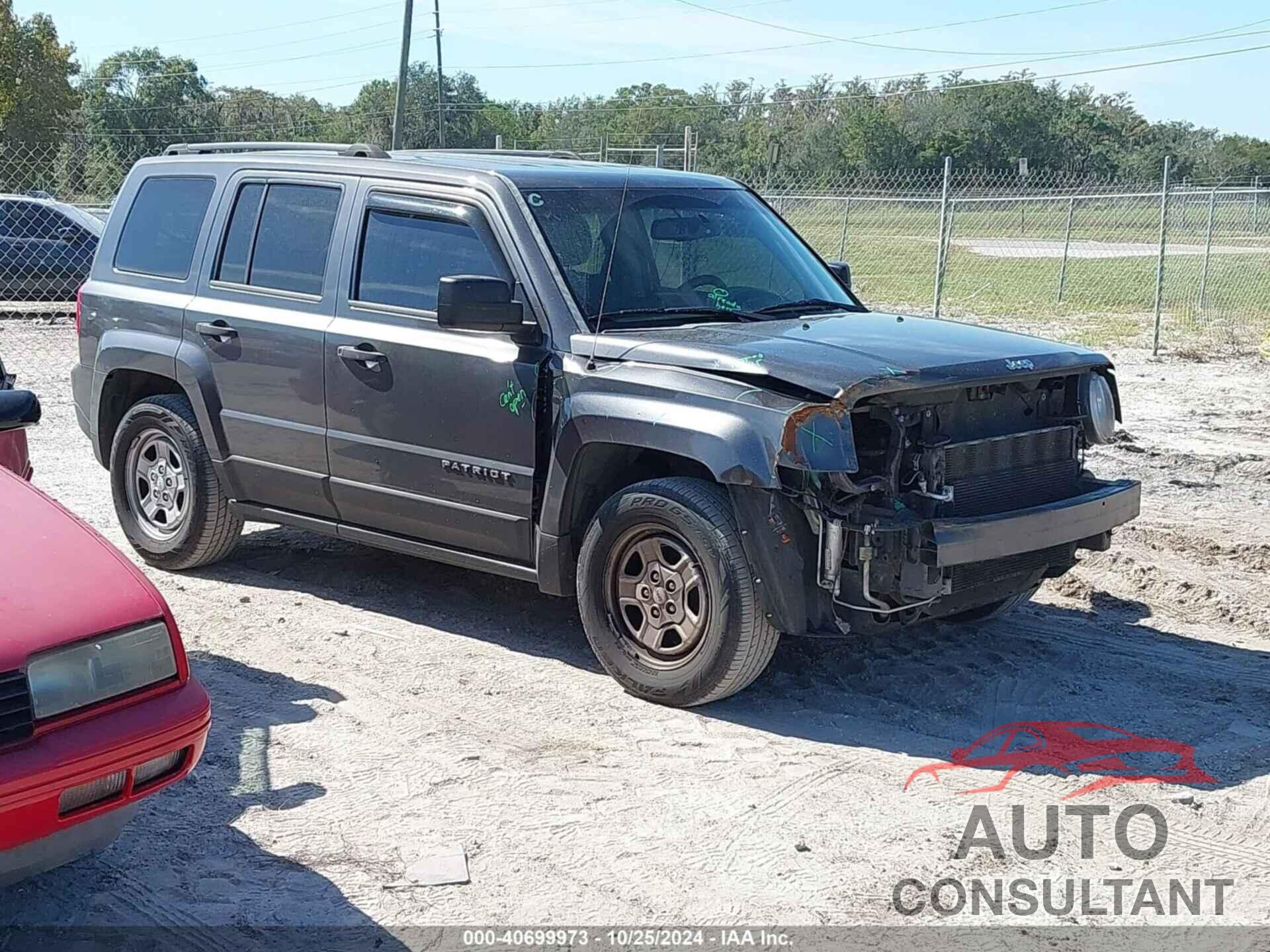 JEEP PATRIOT 2016 - 1C4NJPBA0GD532725