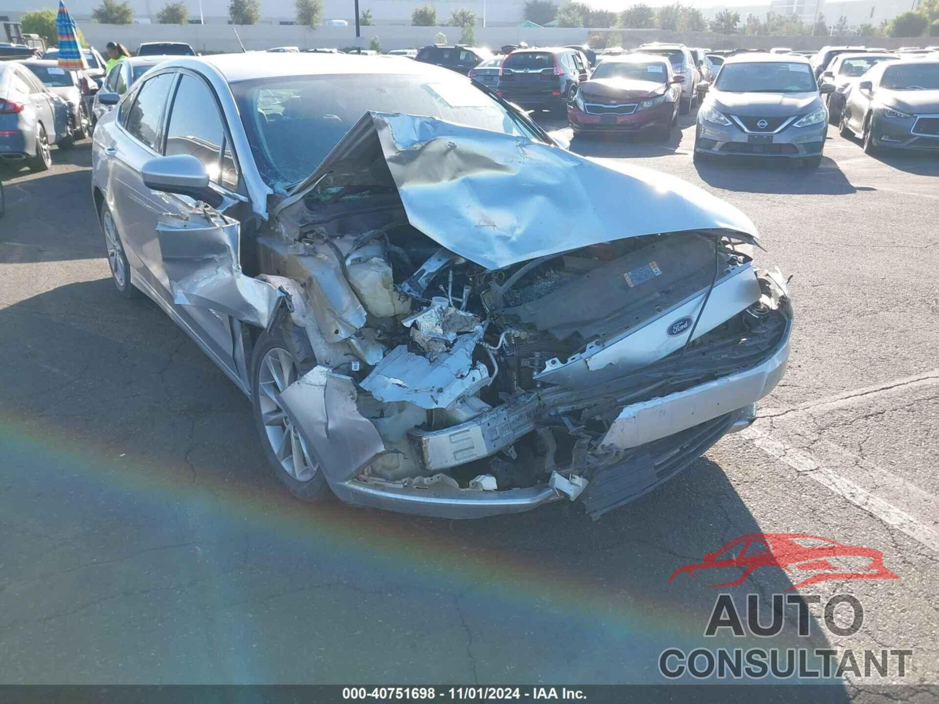 FORD FUSION HYBRID 2017 - 3FA6P0UU4HR196609