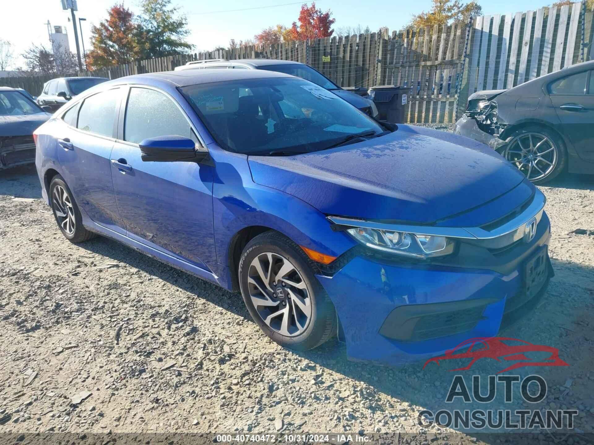 HONDA CIVIC 2016 - 19XFC2F7XGE083987