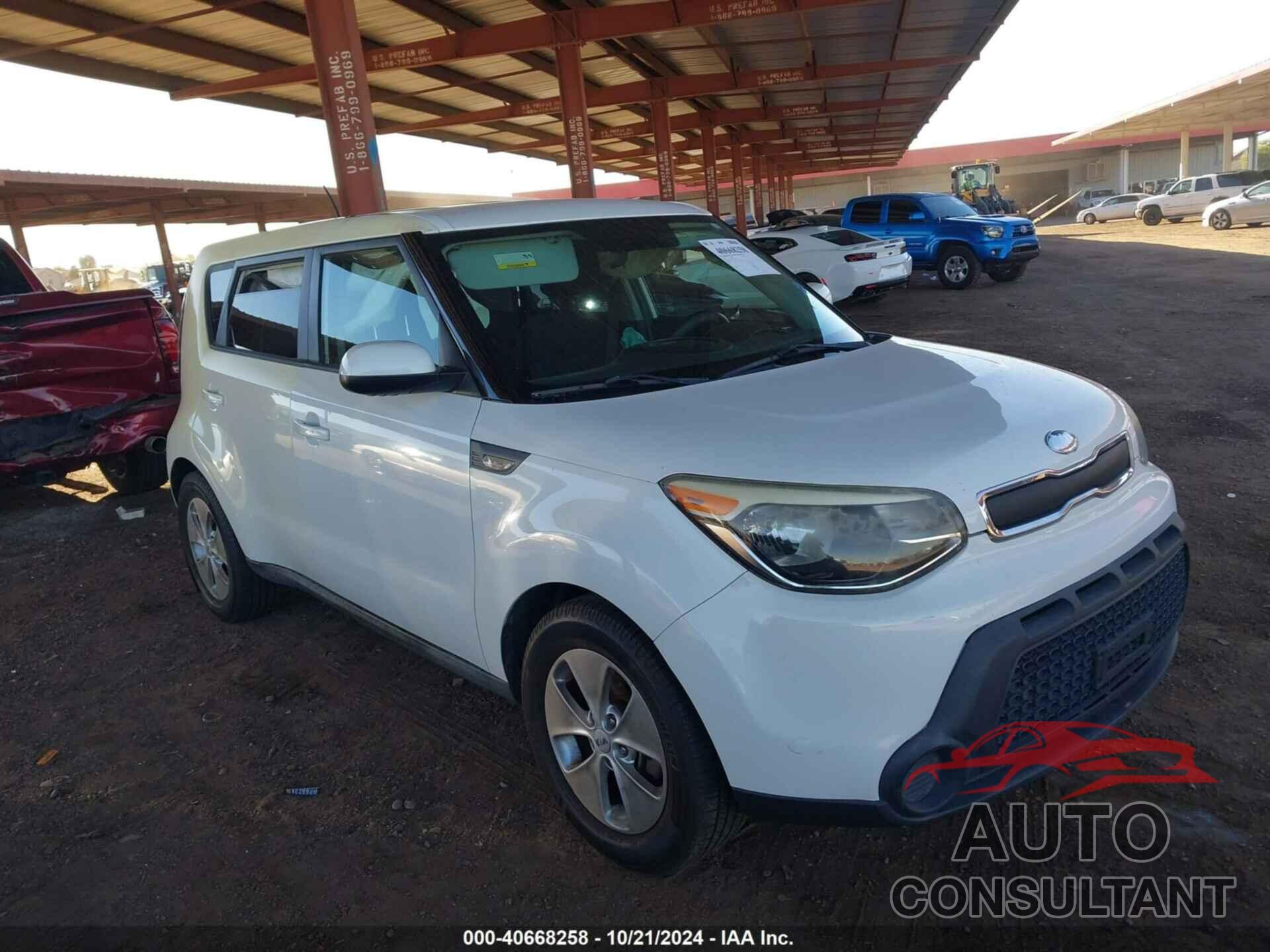 KIA SOUL 2014 - KNDJN2A23E7022459