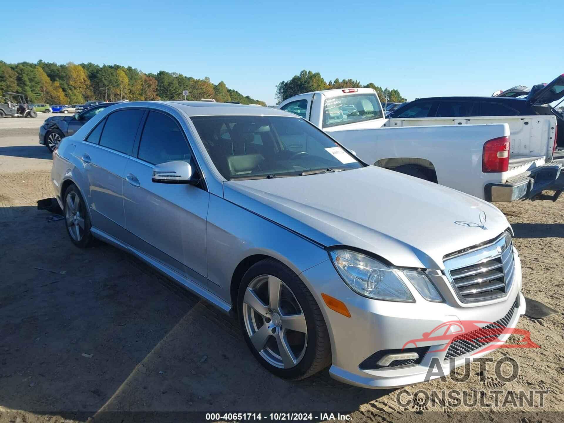 MERCEDES-BENZ E 350 2011 - WDDHF5GB3BA464506