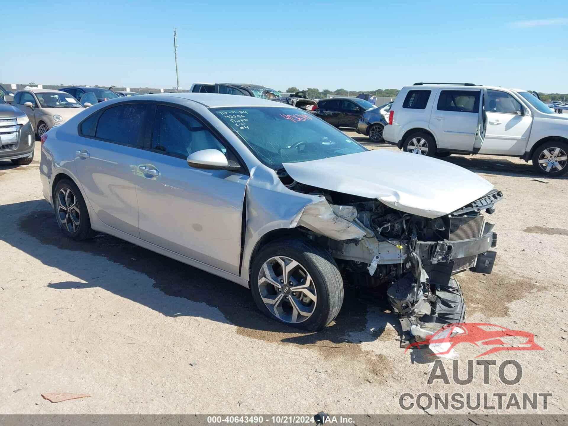 KIA FORTE 2021 - 3KPF24AD4ME321372