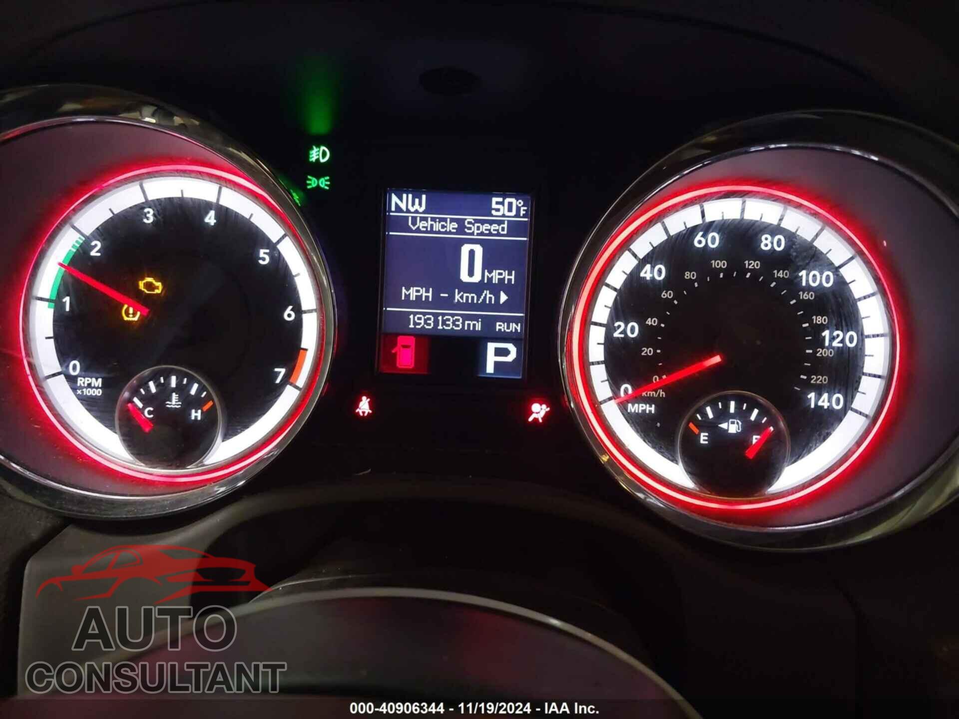 DODGE DURANGO 2013 - 1C4RDJDG5DC661665