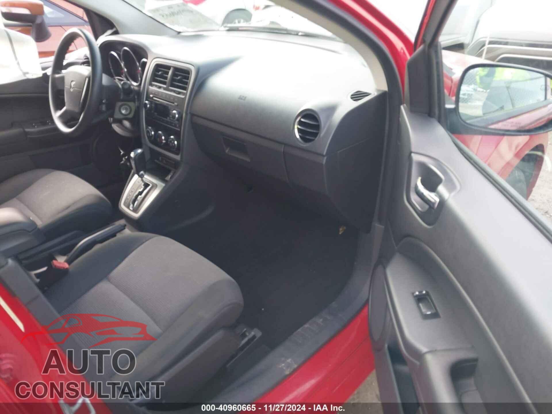 DODGE CALIBER 2012 - 1C3CDWDA9CD529536