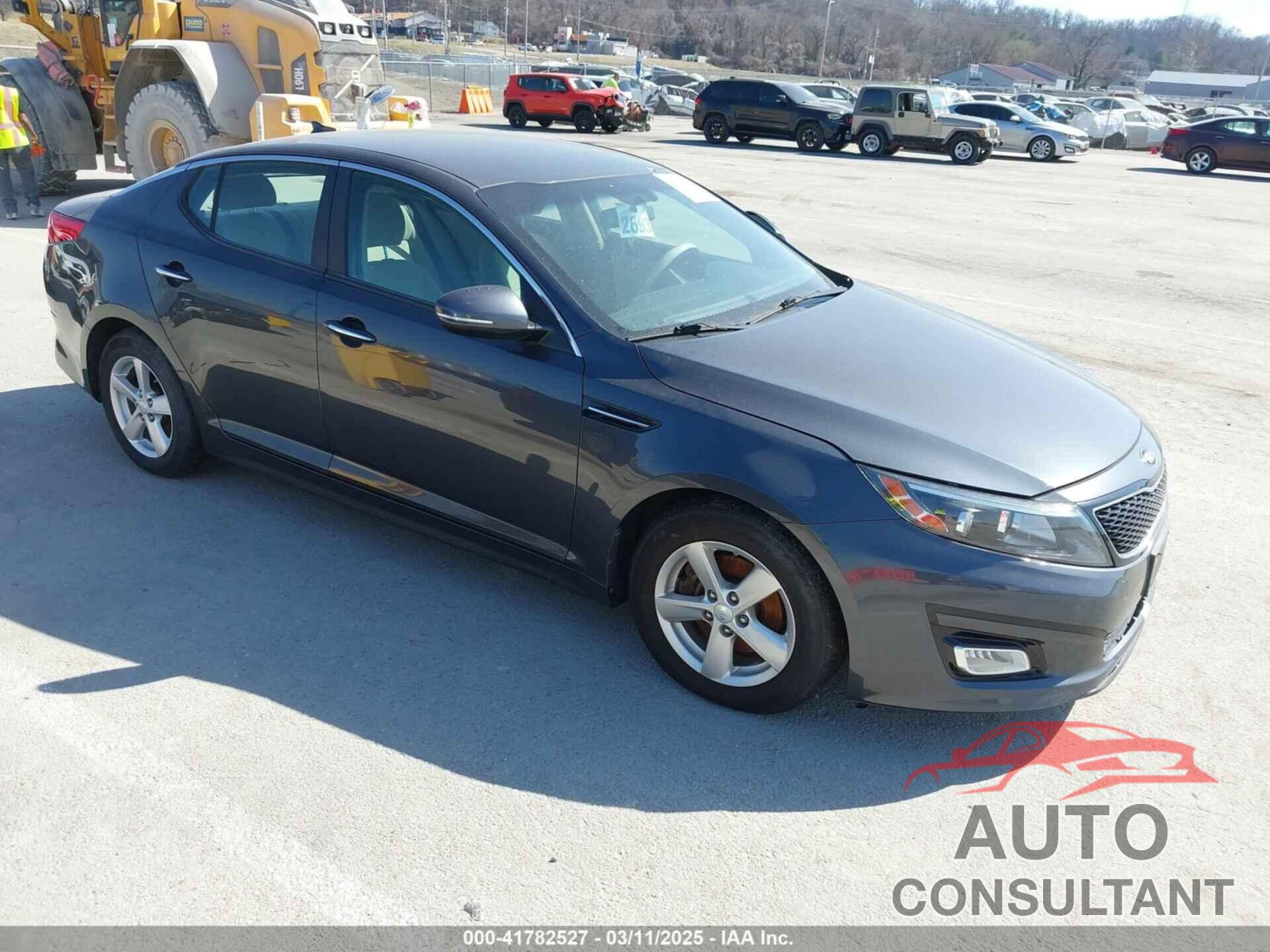 KIA OPTIMA 2015 - KNAGM4A7XF5636312
