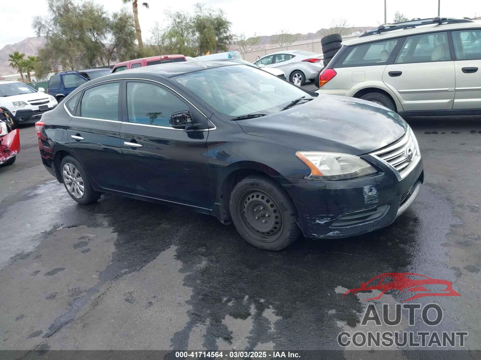 NISSAN SENTRA 2014 - 1N4AB7AP3EN851731