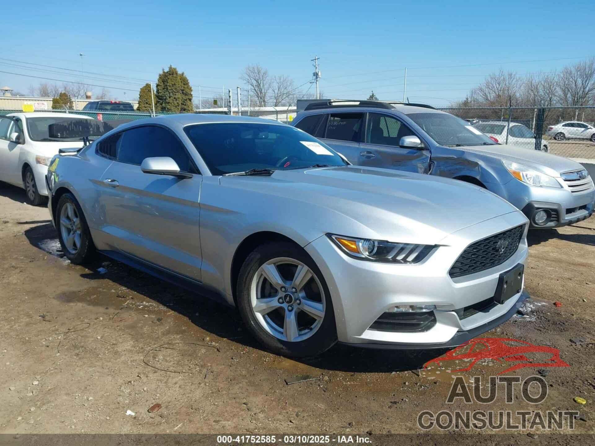 FORD MUSTANG 2017 - 1FA6P8AM2H5301637