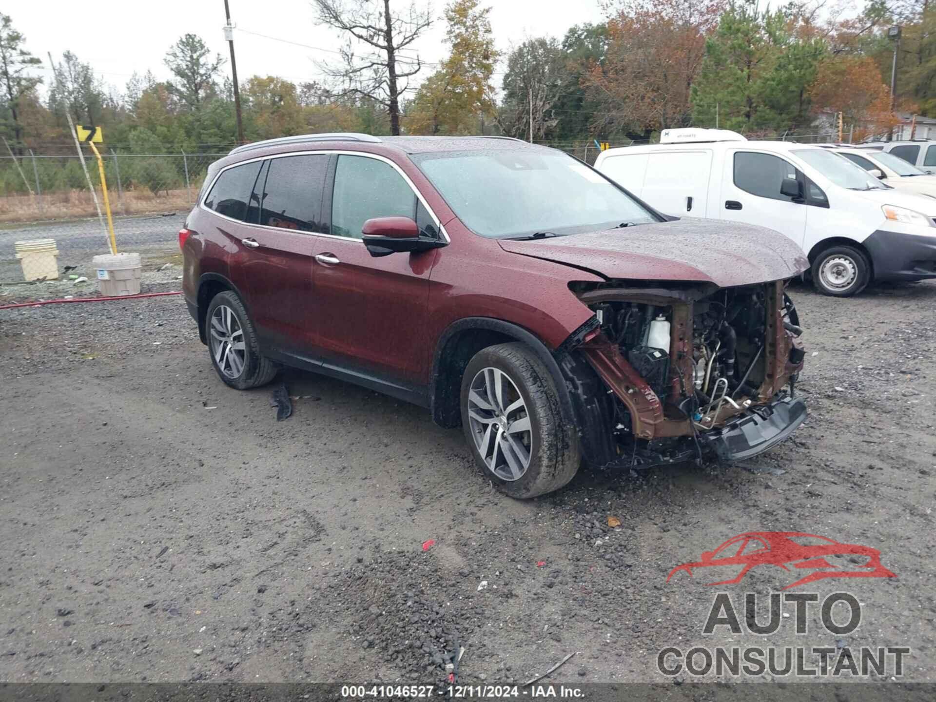 HONDA PILOT 2018 - 5FNYF5H91JB003302