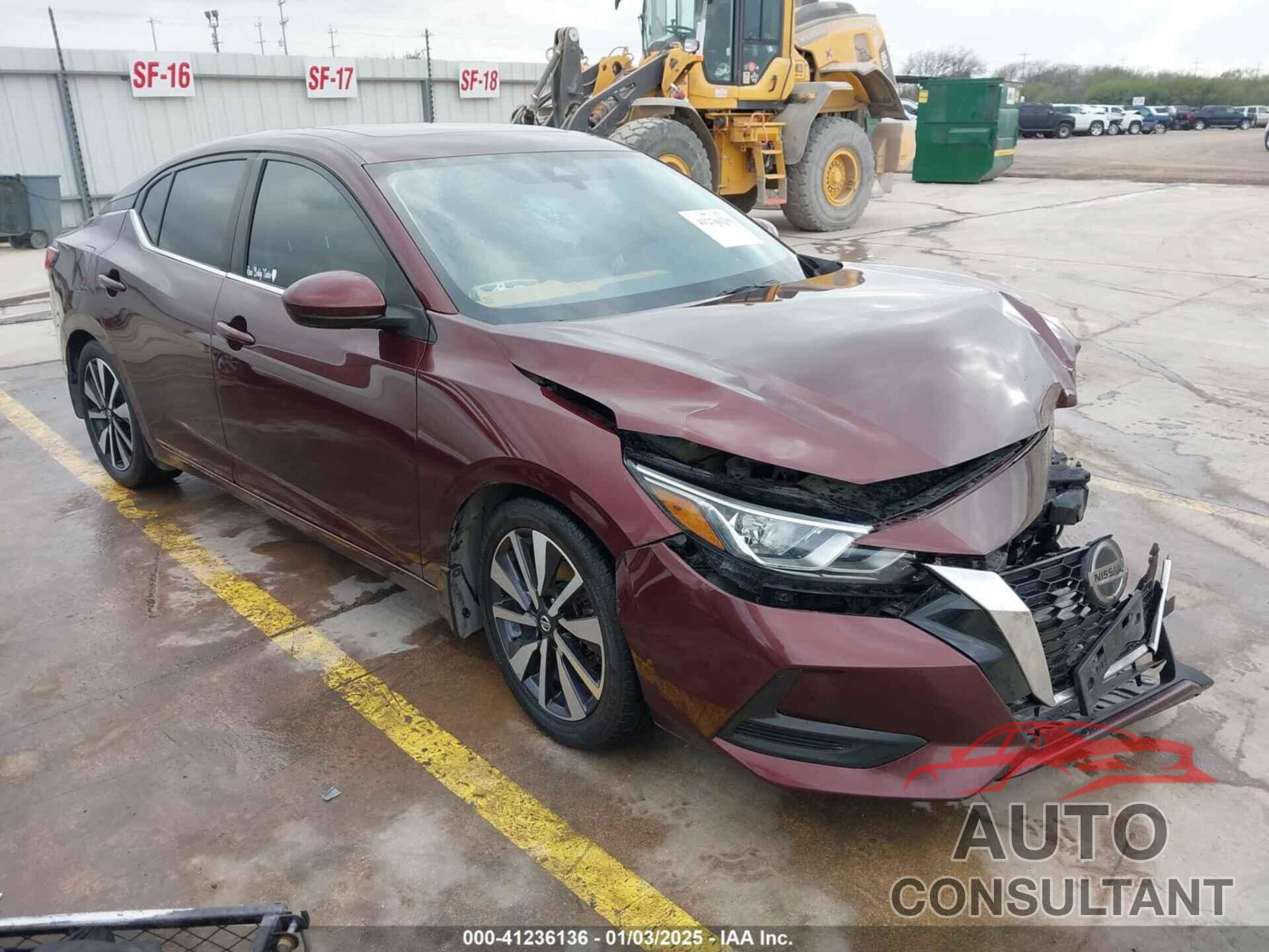 NISSAN SENTRA 2021 - 3N1AB8CV8MY275148