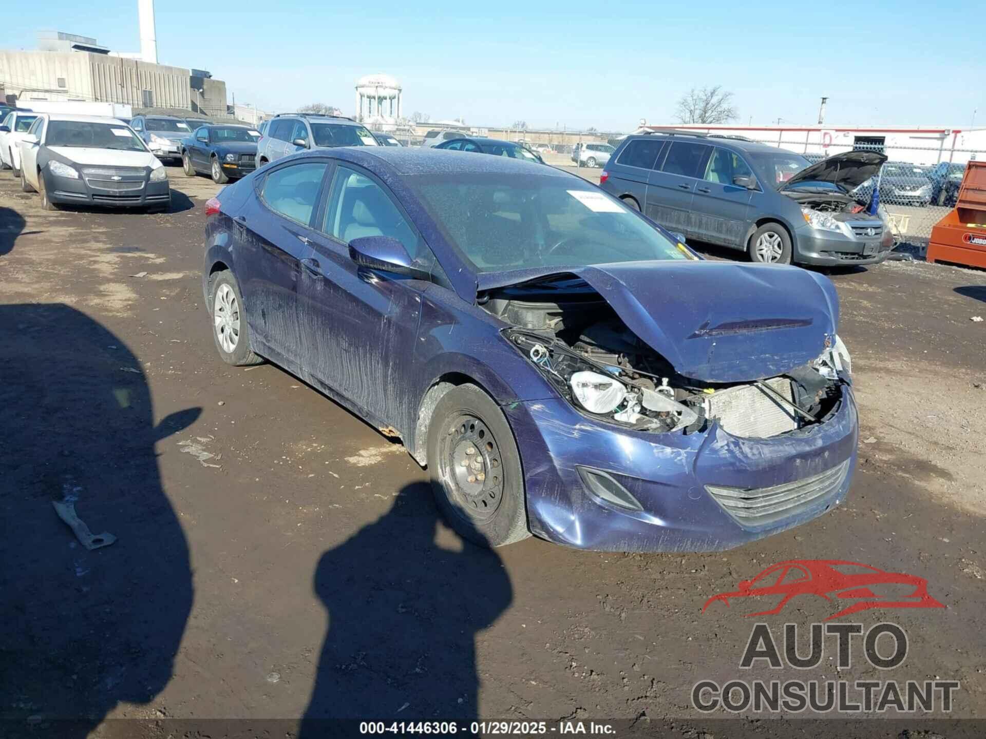 HYUNDAI ELANTRA 2013 - 5NPDH4AE0DH204270