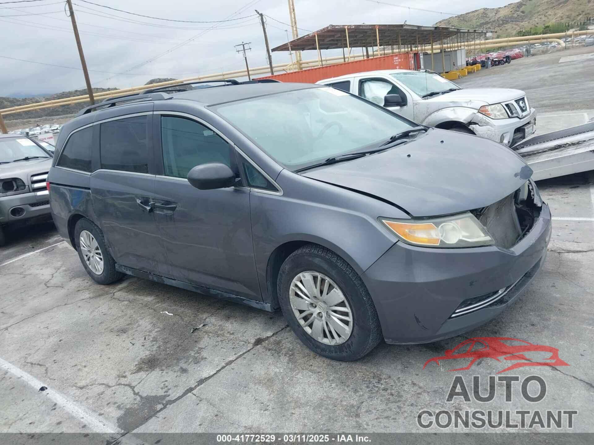 HONDA ODYSSEY 2014 - 5FNRL5H28EB101376