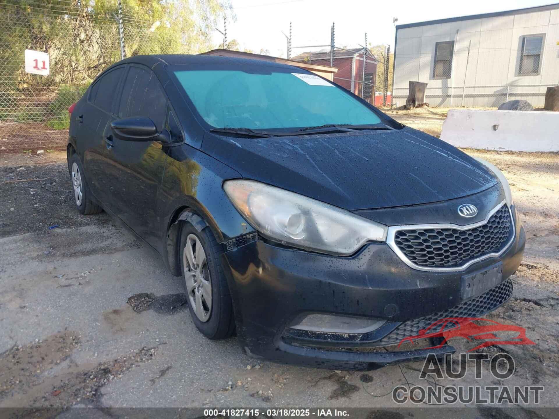 KIA FORTE 2016 - KNAFK4A66G5548934