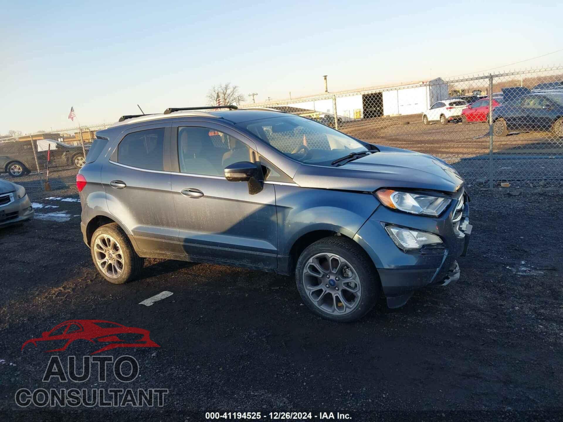 FORD ECOSPORT 2021 - MAJ6S3KL7MC452549