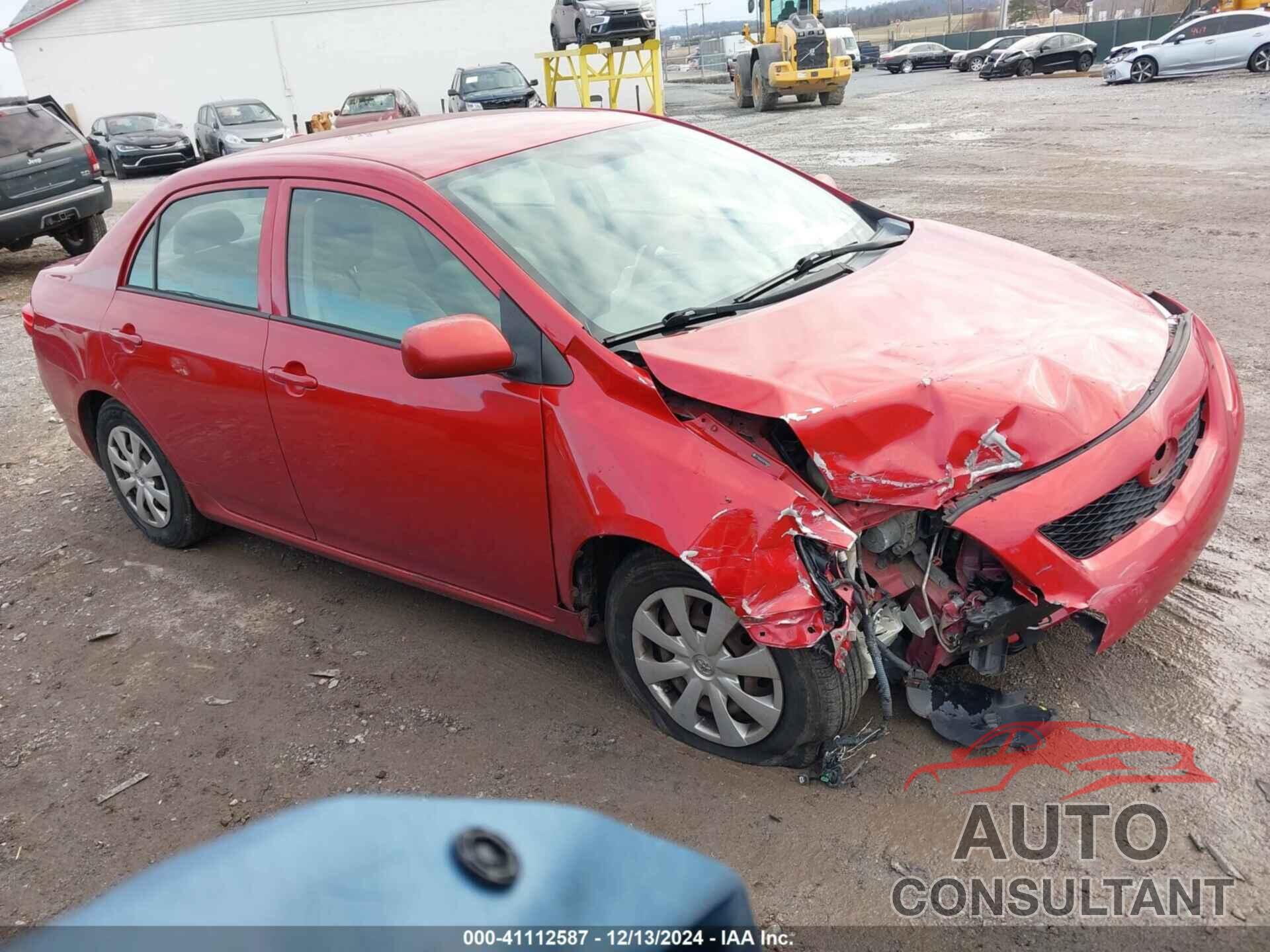 TOYOTA COROLLA 2009 - 2T1BU40E09C164609