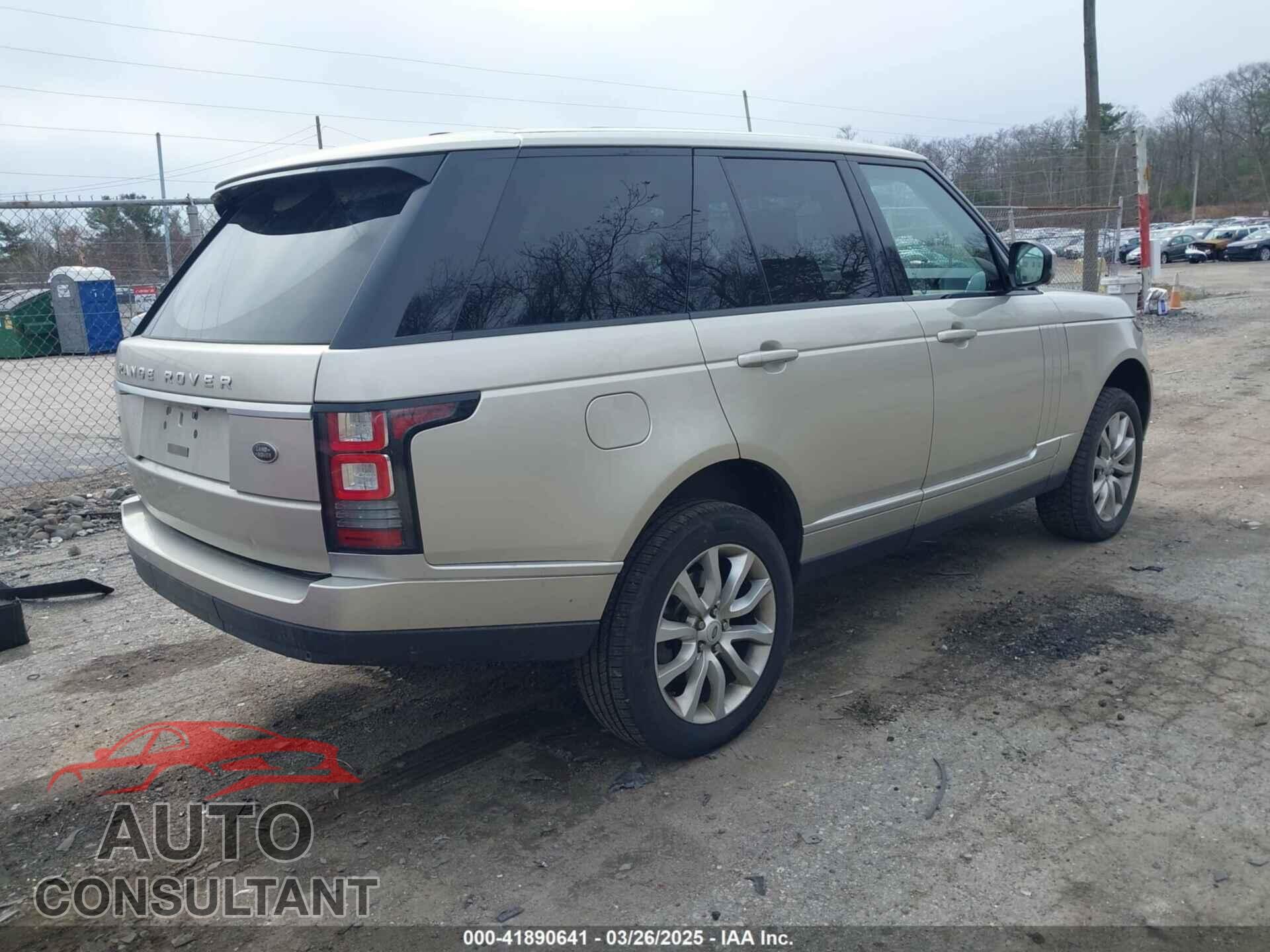 LAND ROVER RANGE ROVER 2014 - SALGS2WFXEA178248