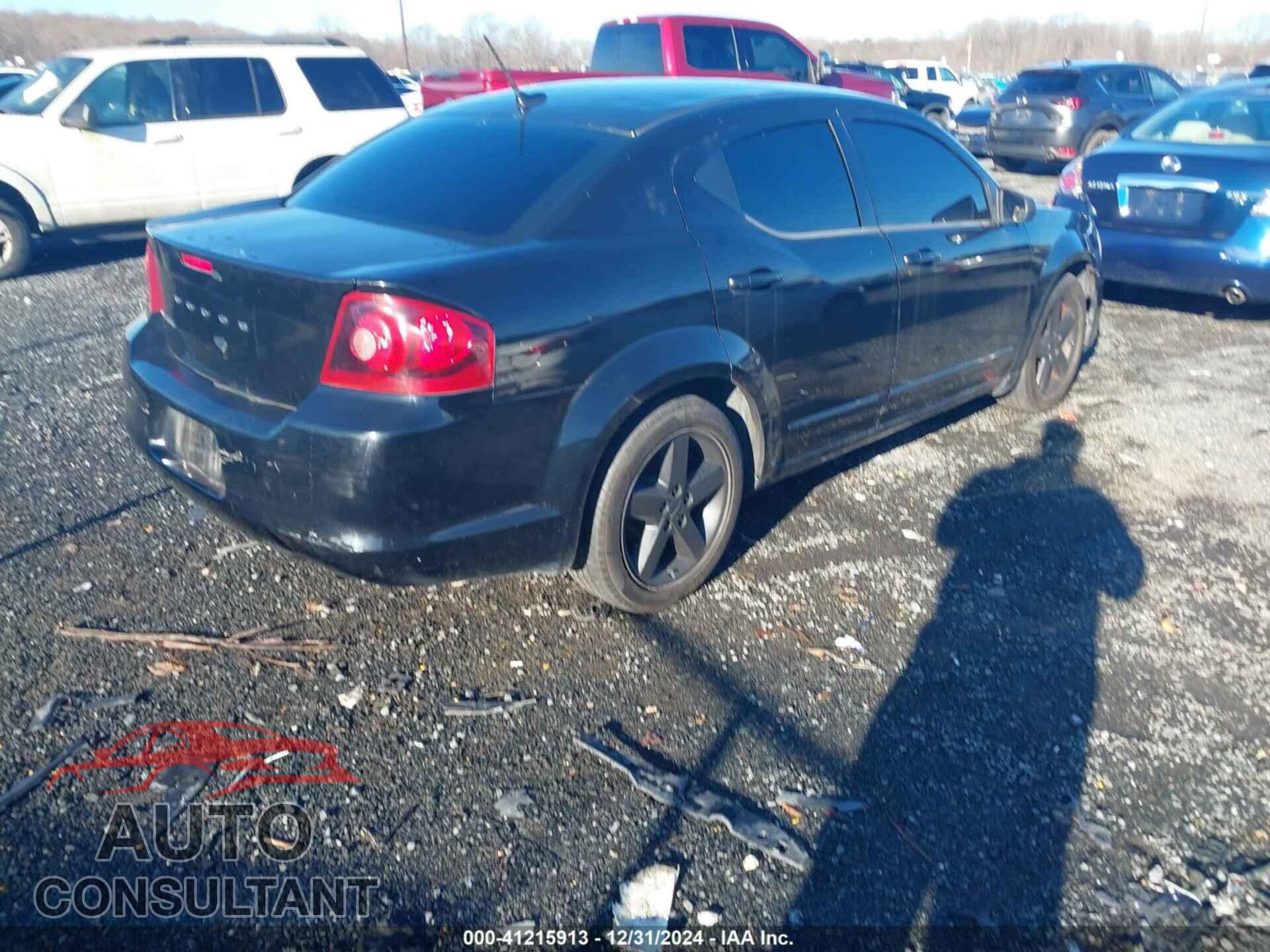 DODGE AVENGER 2013 - 1C3CDZAB9DN717127