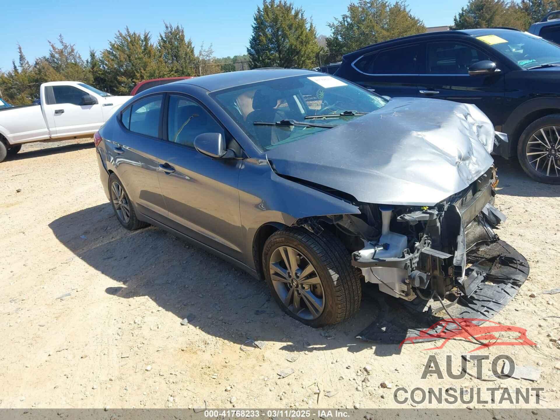 HYUNDAI ELANTRA 2018 - 5NPD84LF4JH252520