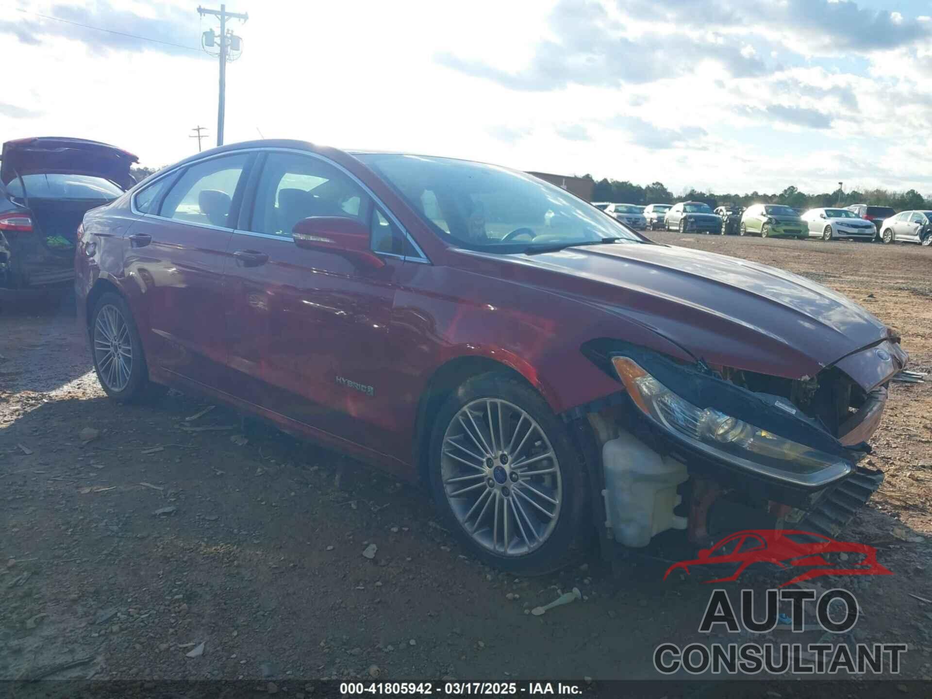 FORD FUSION HYBRID 2014 - 3FA6P0LU9ER106870