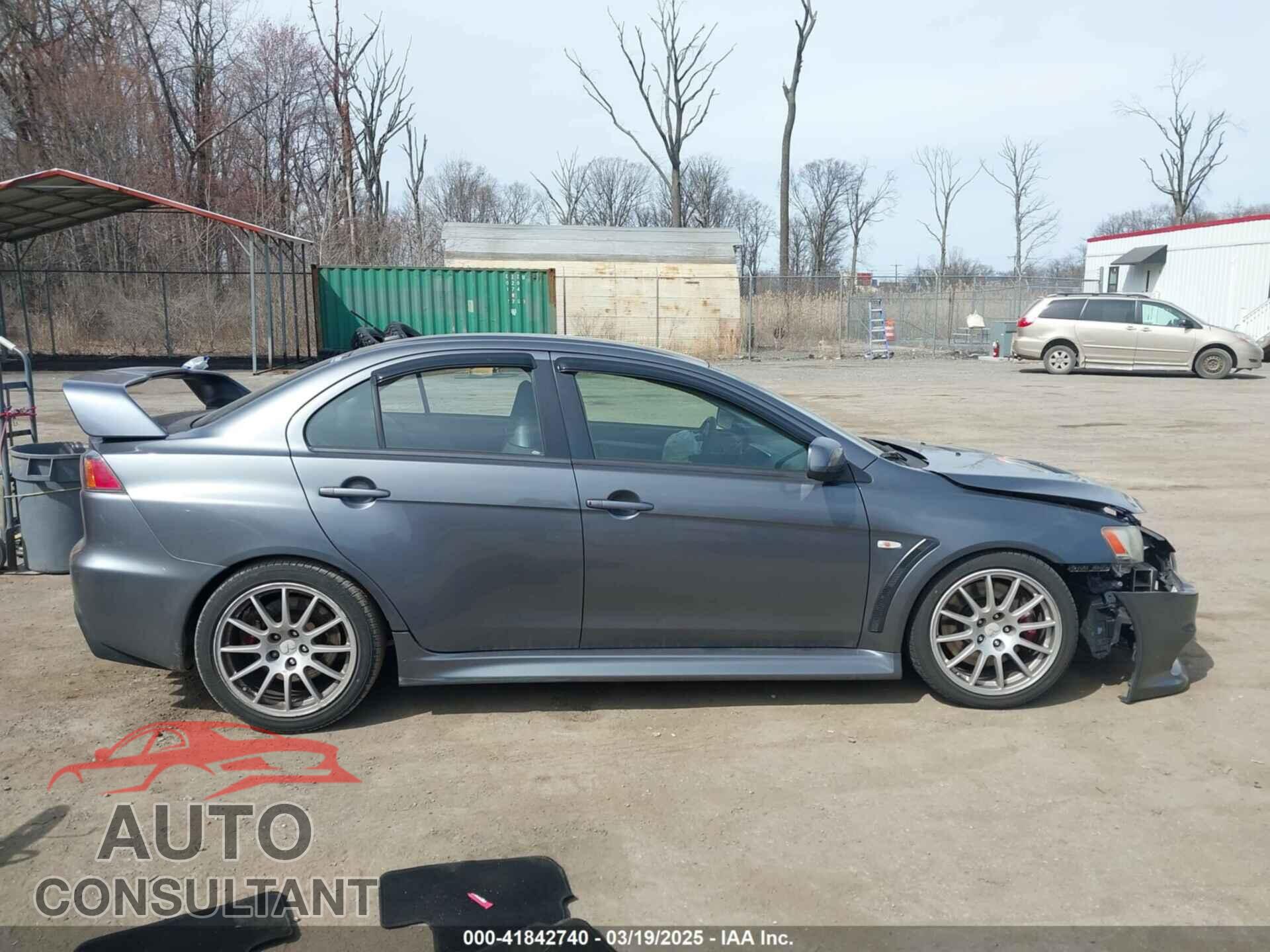 MITSUBISHI LANCER EVOLUTION 2011 - JA32W8FV5BU045695