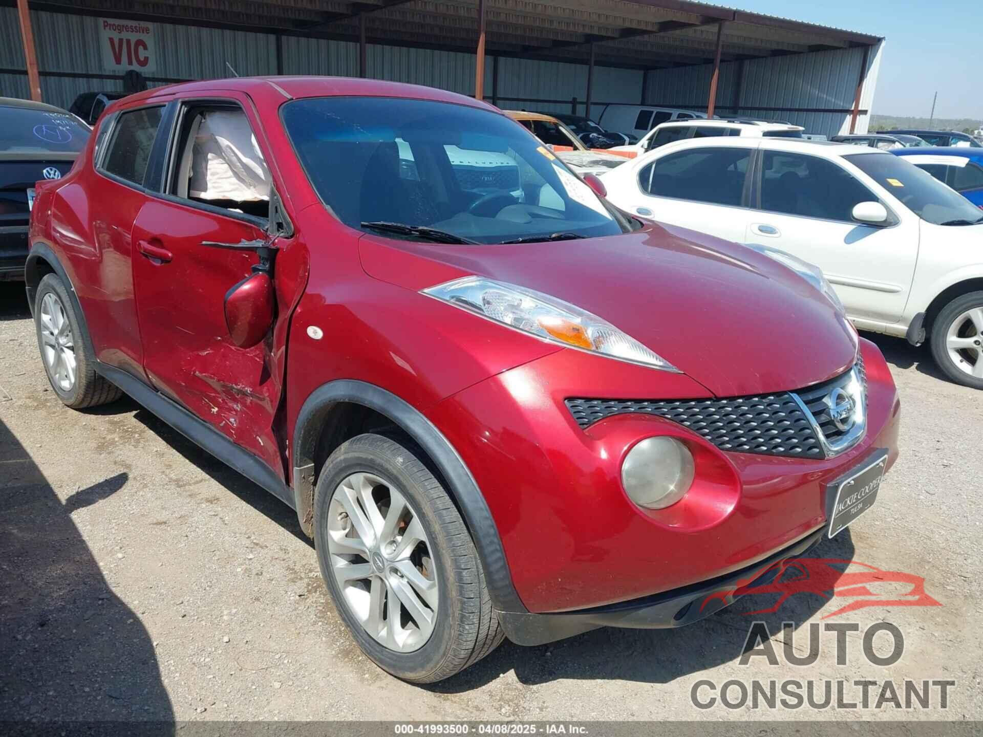 NISSAN JUKE 2013 - JN8AF5MV4DT214262