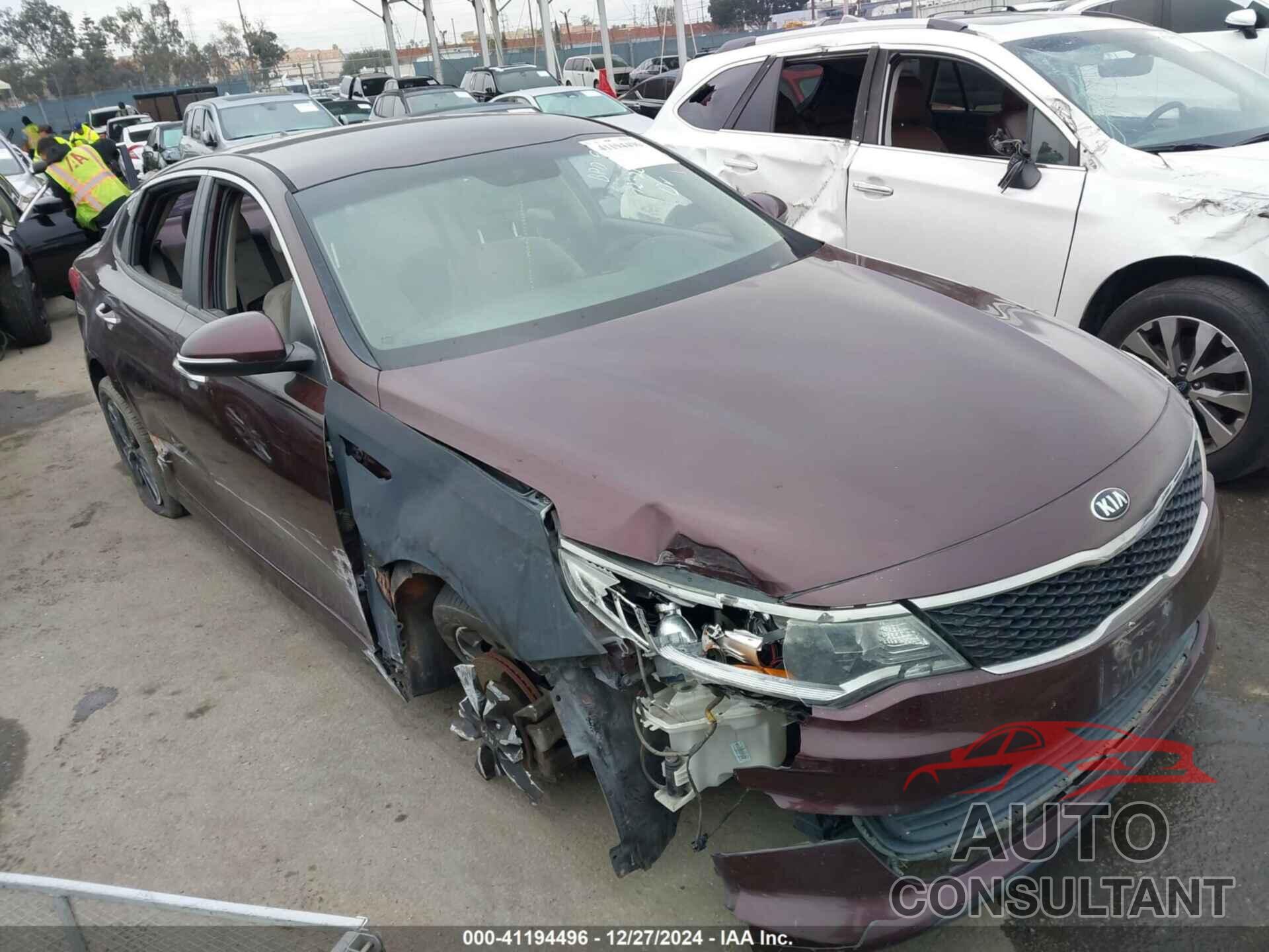 KIA OPTIMA 2017 - 5XXGT4L3XHG139372