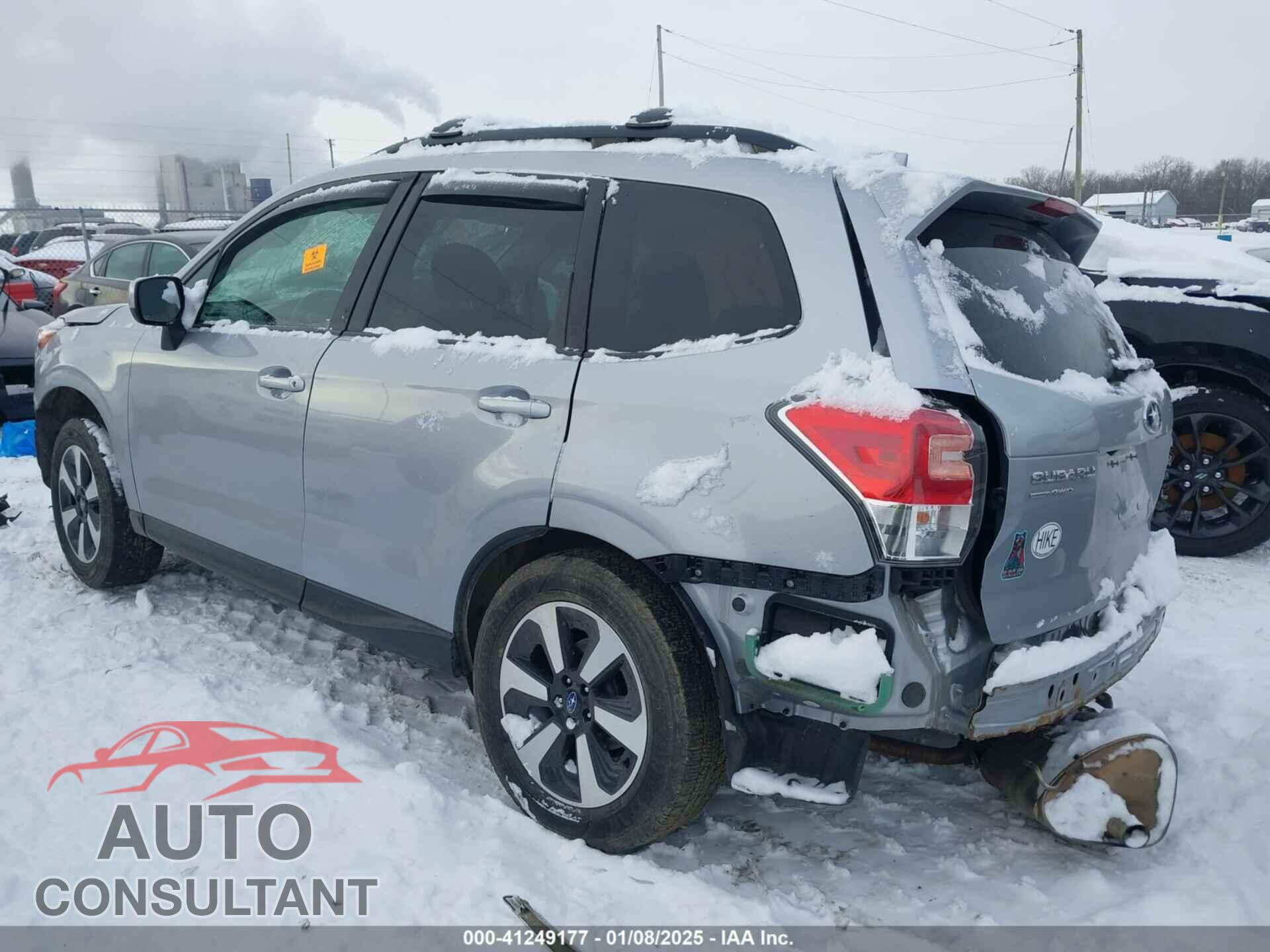 SUBARU FORESTER 2017 - JF2SJAEC2HH583183