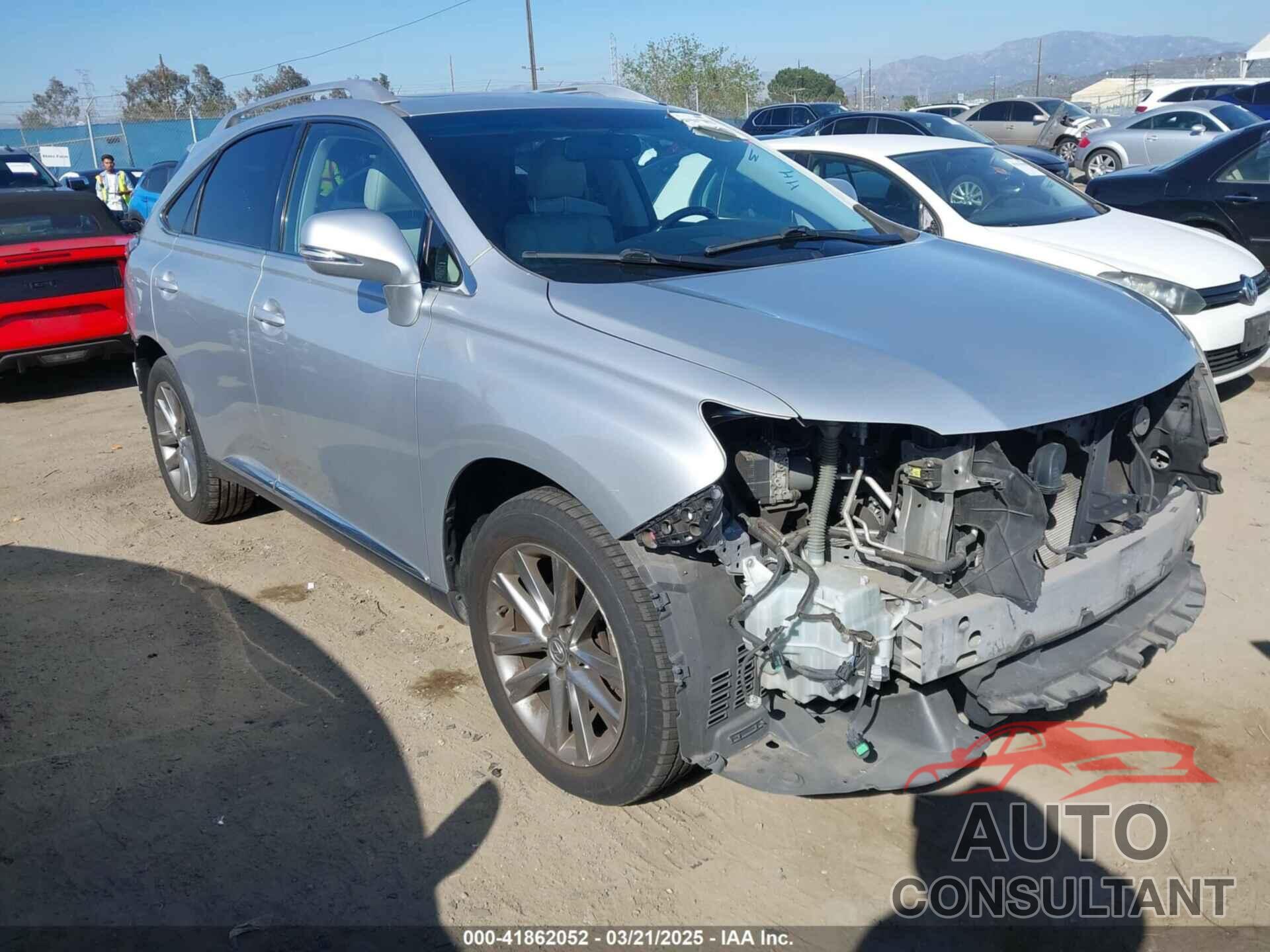 LEXUS RX 350 2013 - JTJZK1BA2D2414854