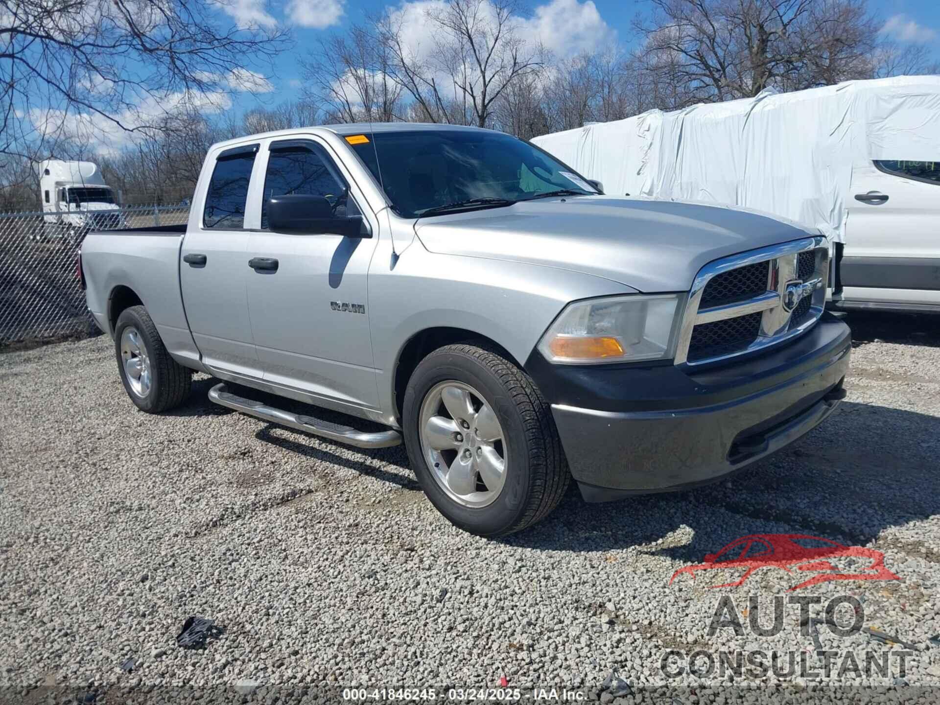 DODGE RAM 1500 2009 - 1D3HB18P09S782233