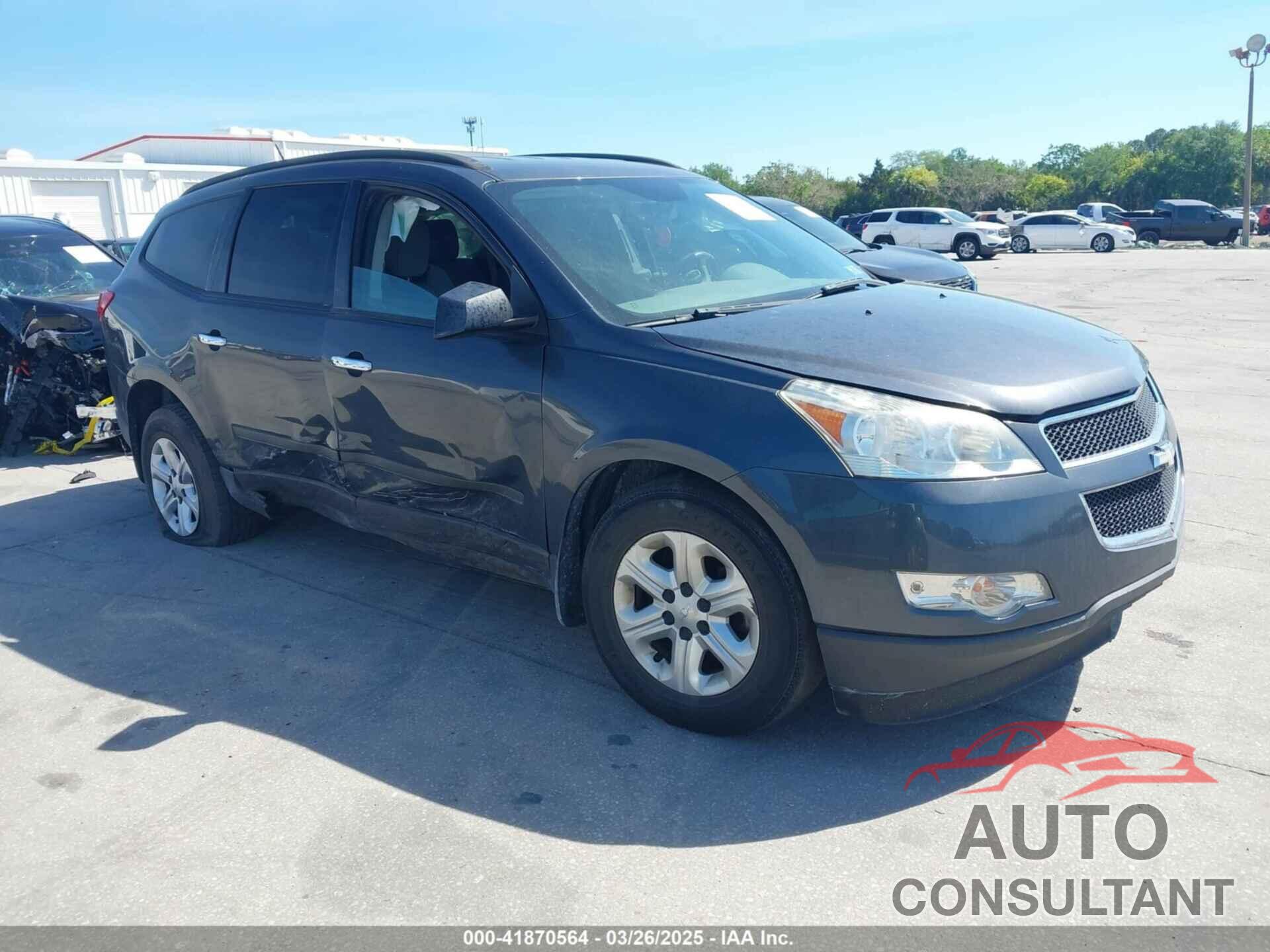 CHEVROLET TRAVERSE 2011 - 1GNKVFEDXBJ373687