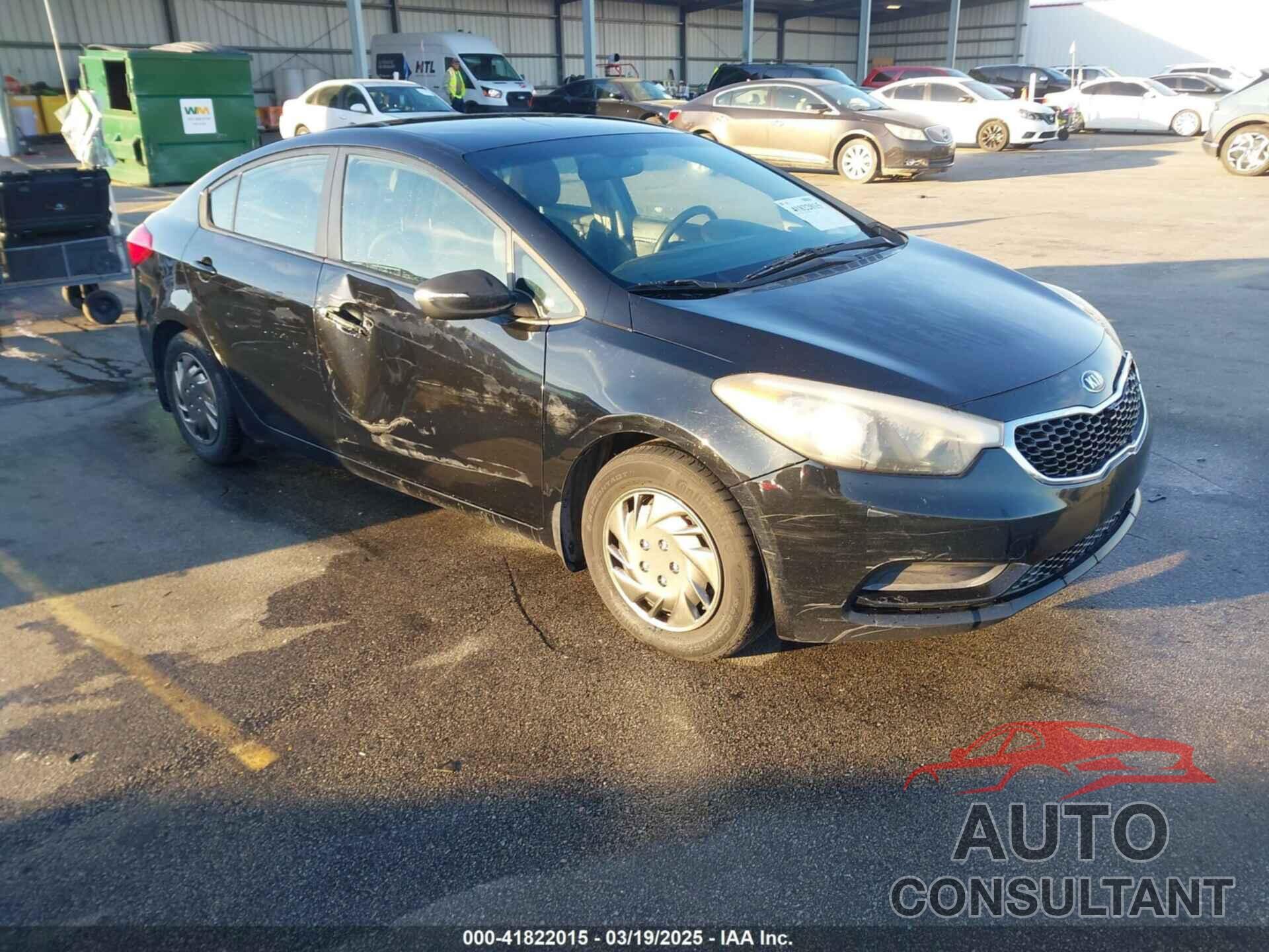 KIA FORTE 2015 - KNAFK4A67F5399397