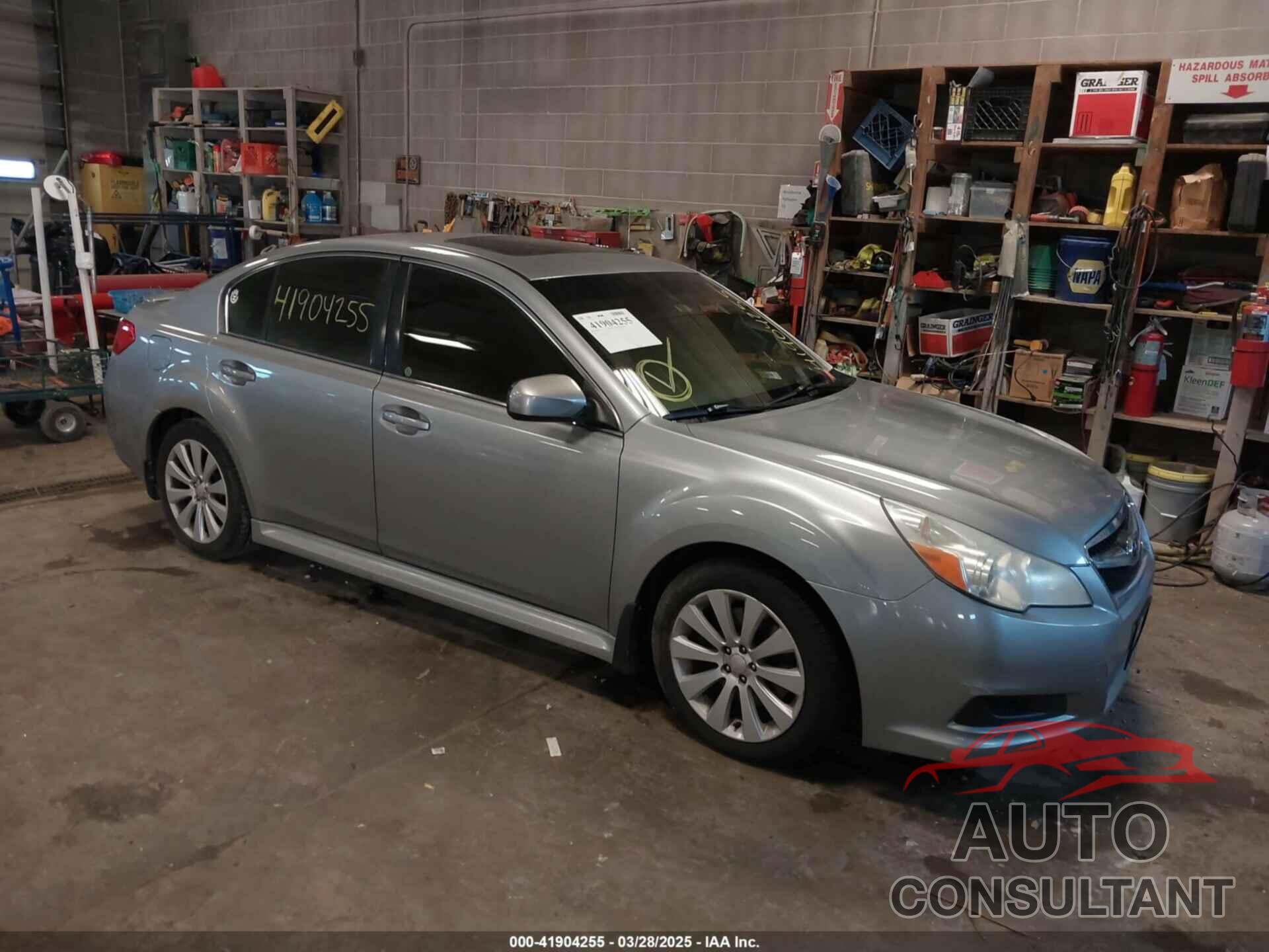 SUBARU LEGACY 2010 - 4S3BMEK65A2220431