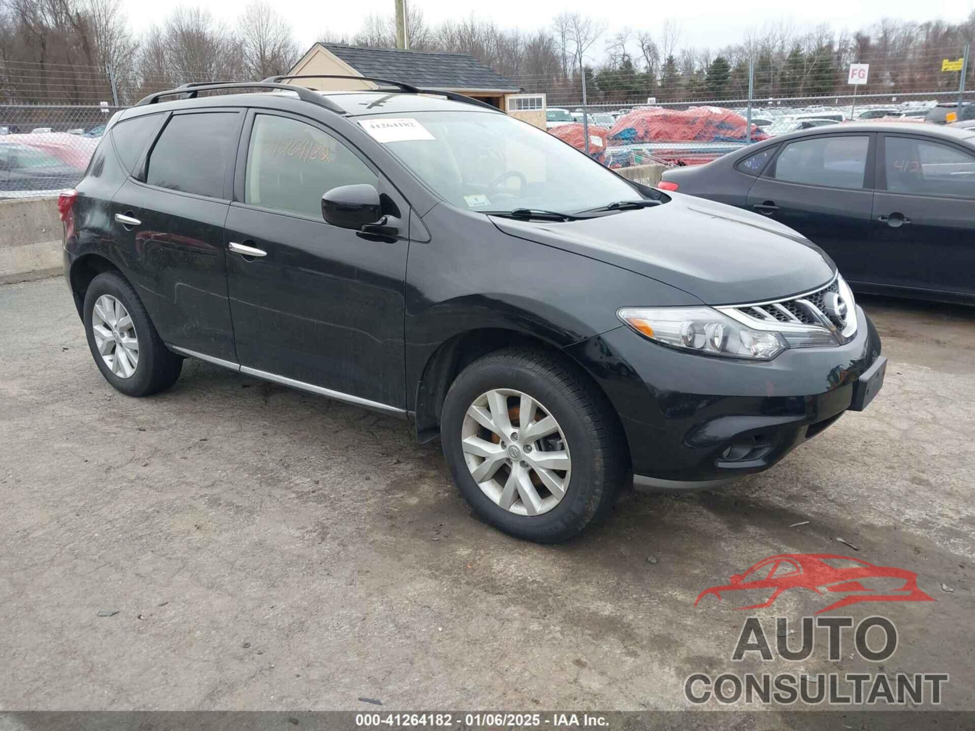 NISSAN MURANO 2013 - JN8AZ1MW6DW309266