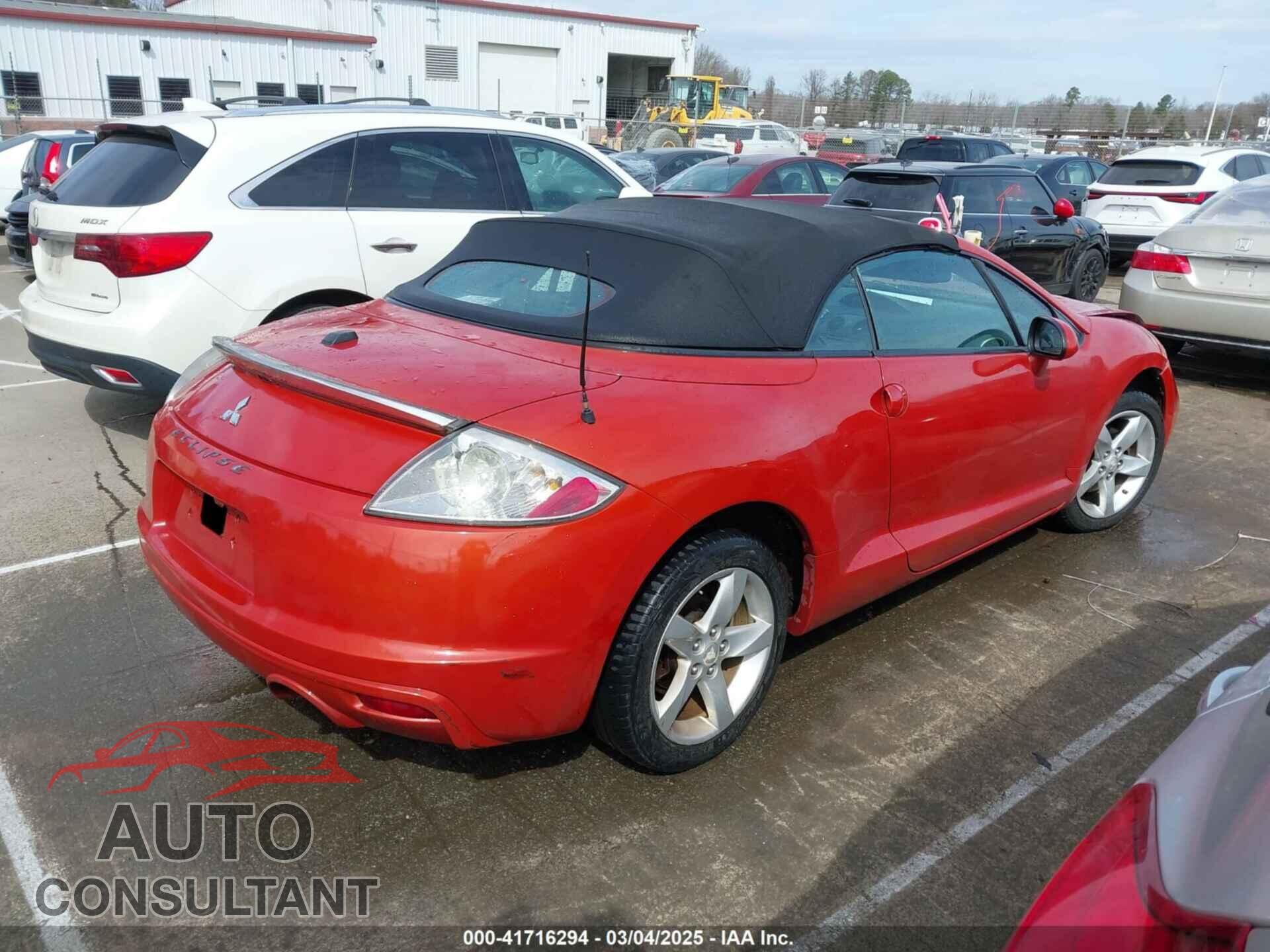 MITSUBISHI ECLIPSE SPYDER 2009 - 4A3AL25F99E043527