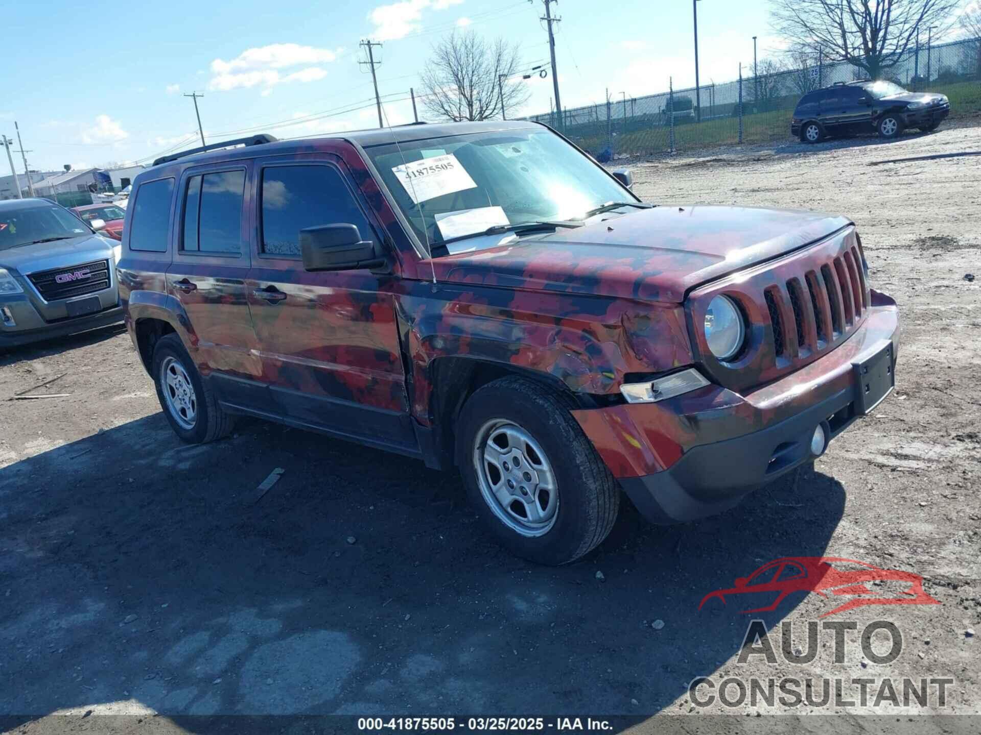 JEEP PATRIOT 2017 - 1C4NJPBA1HD149040