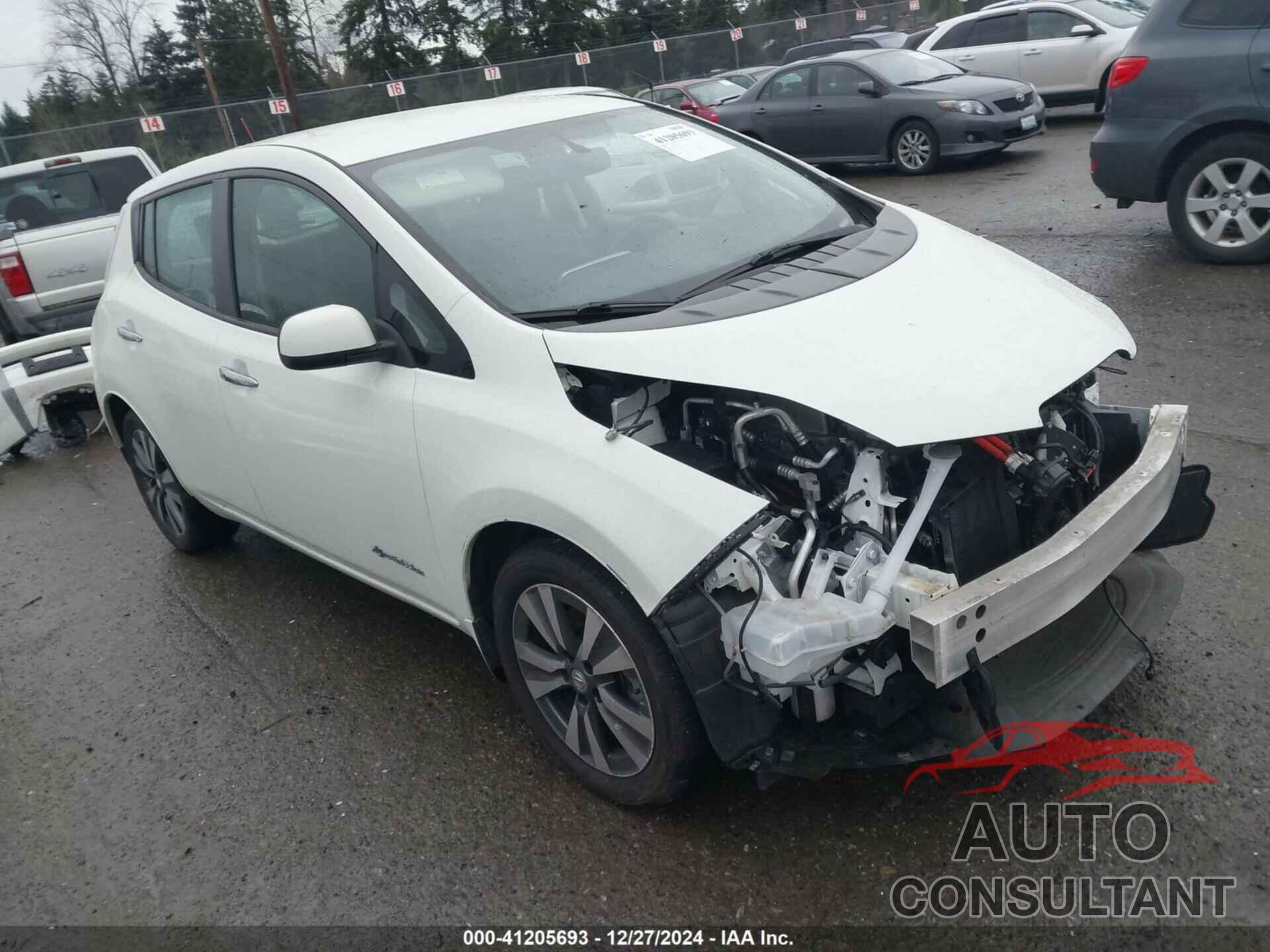 NISSAN LEAF 2016 - 1N4BZ0CP5GC300560