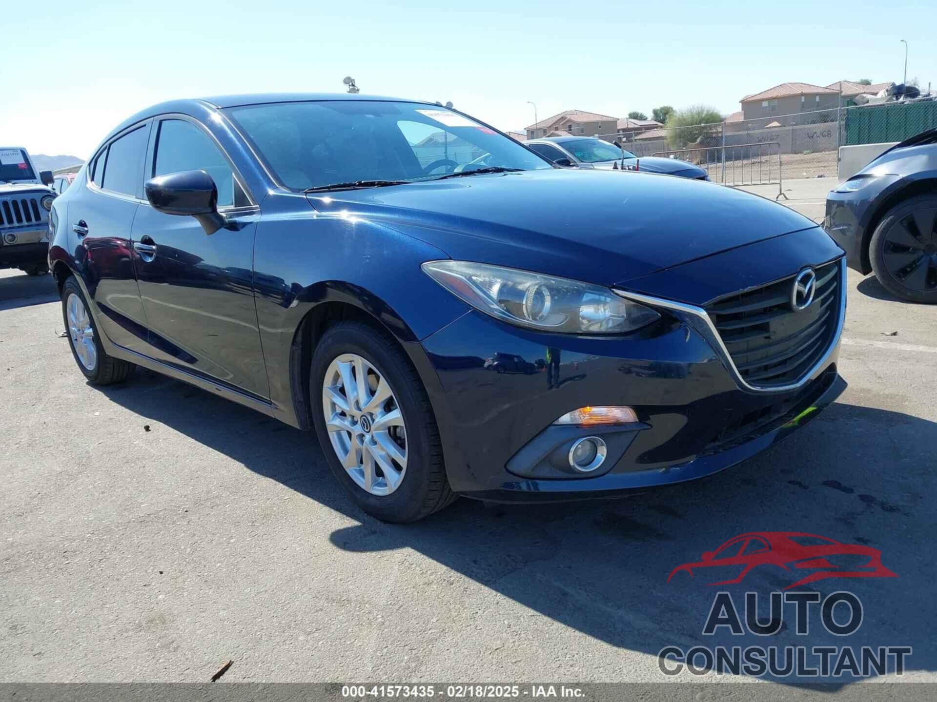 MAZDA MAZDA3 2014 - JM1BM1V75E1211642