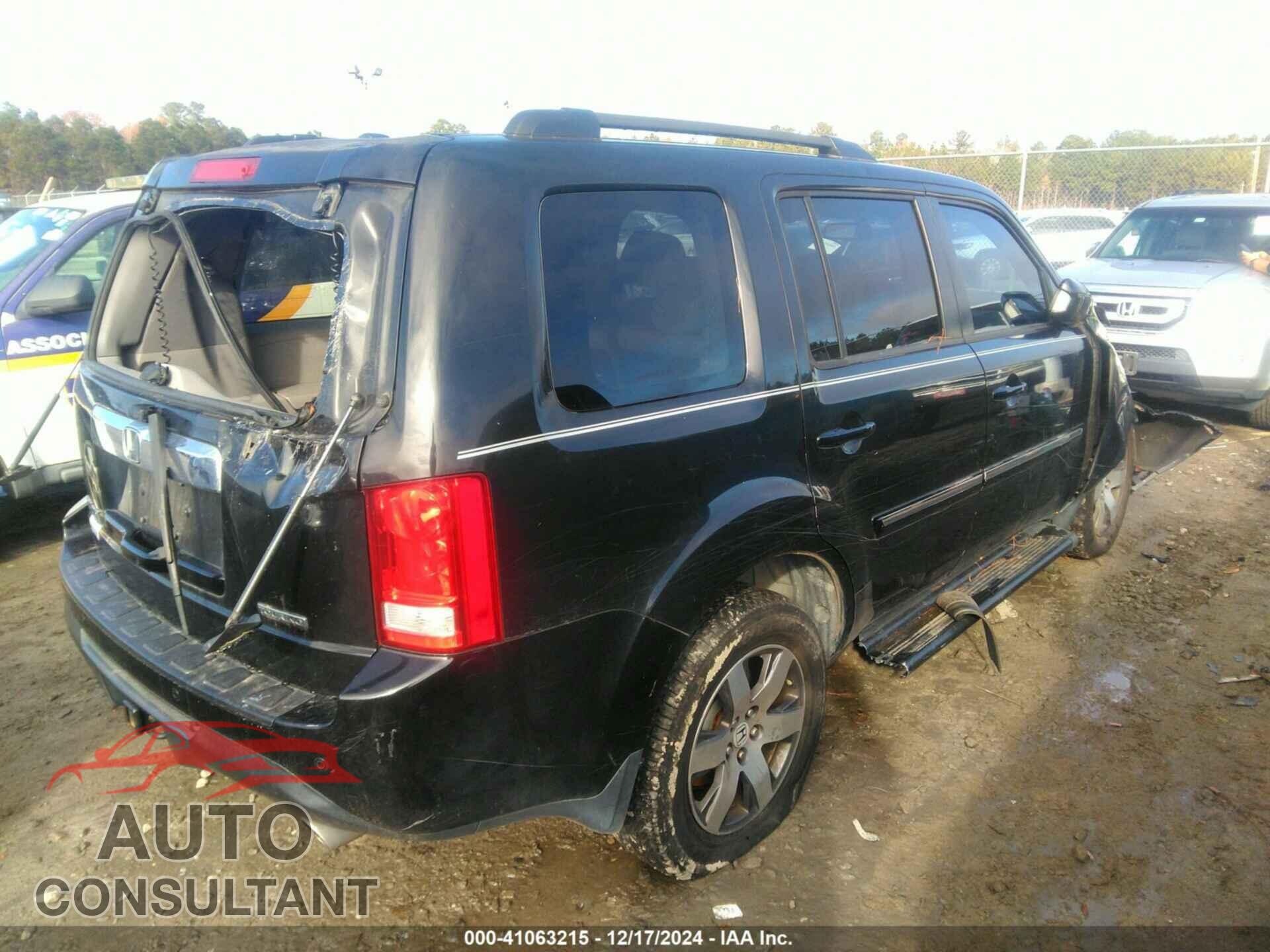 HONDA PILOT 2012 - 5FNYF3H90CB035309