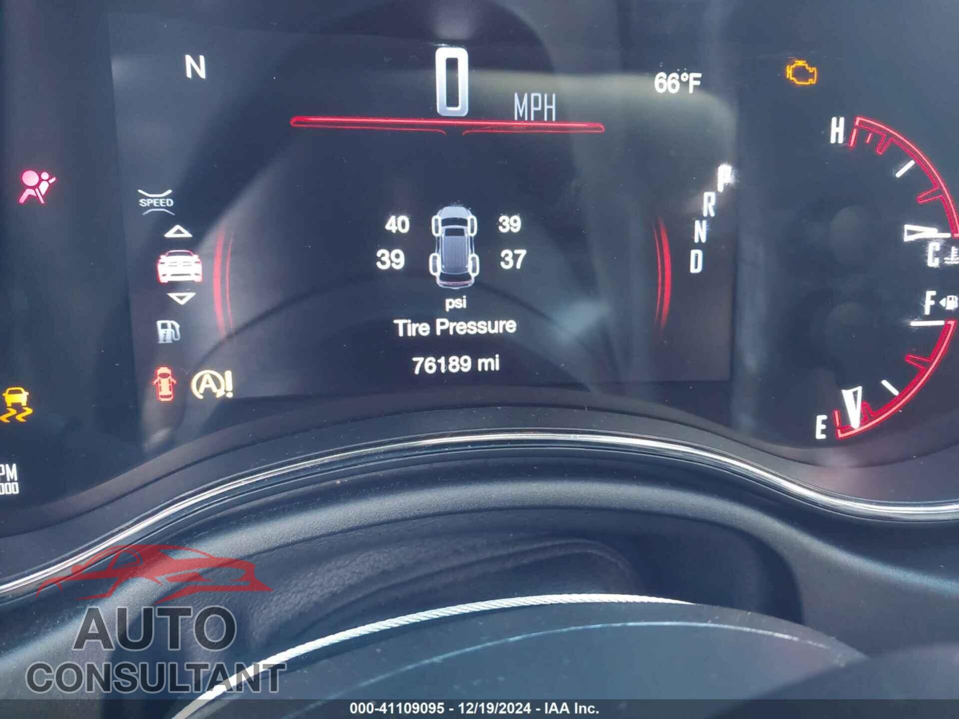 DODGE DURANGO 2019 - 1C4RDHDG4KC845923