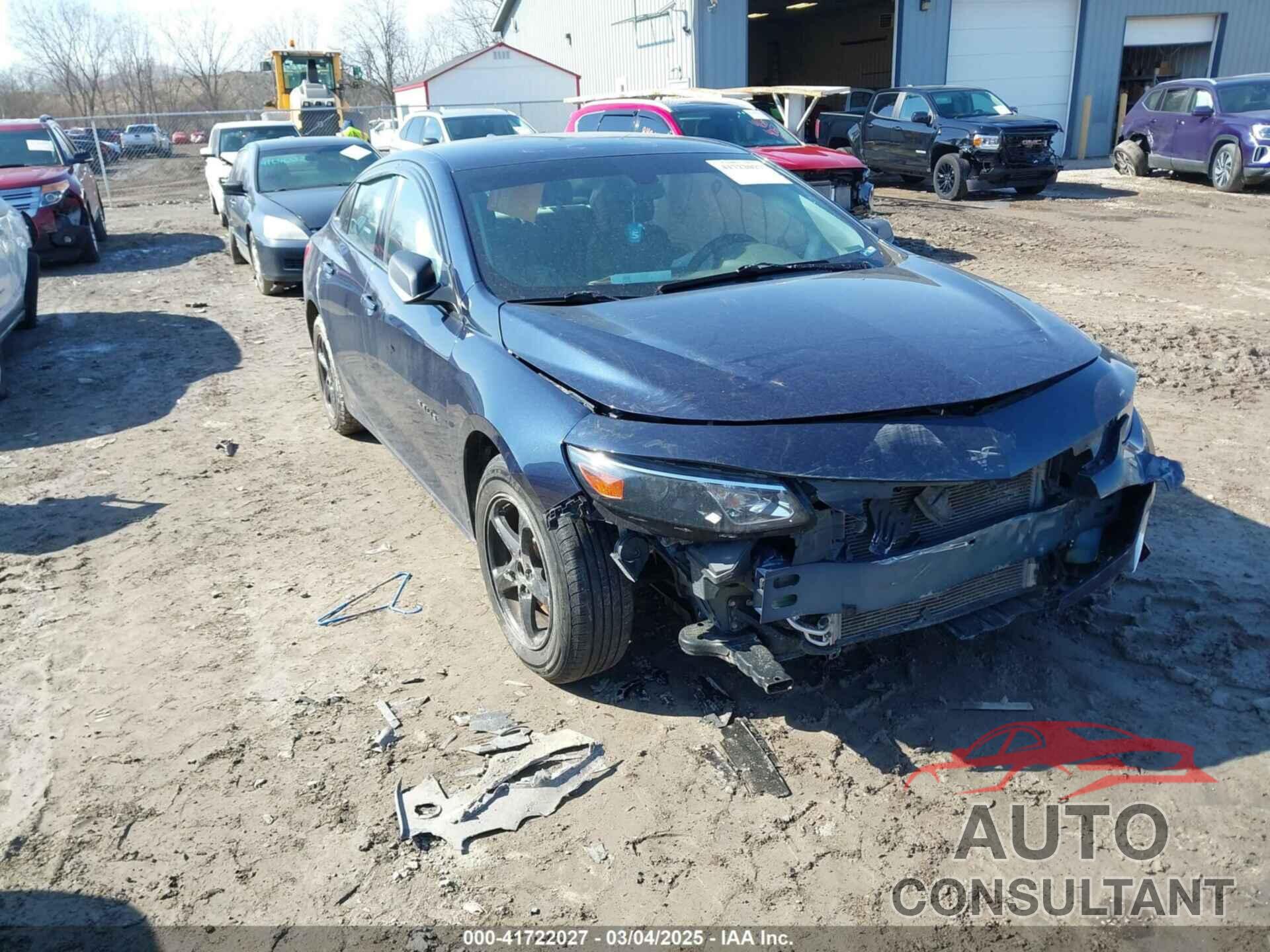 CHEVROLET MALIBU 2017 - 1G1ZC5ST4HF187215