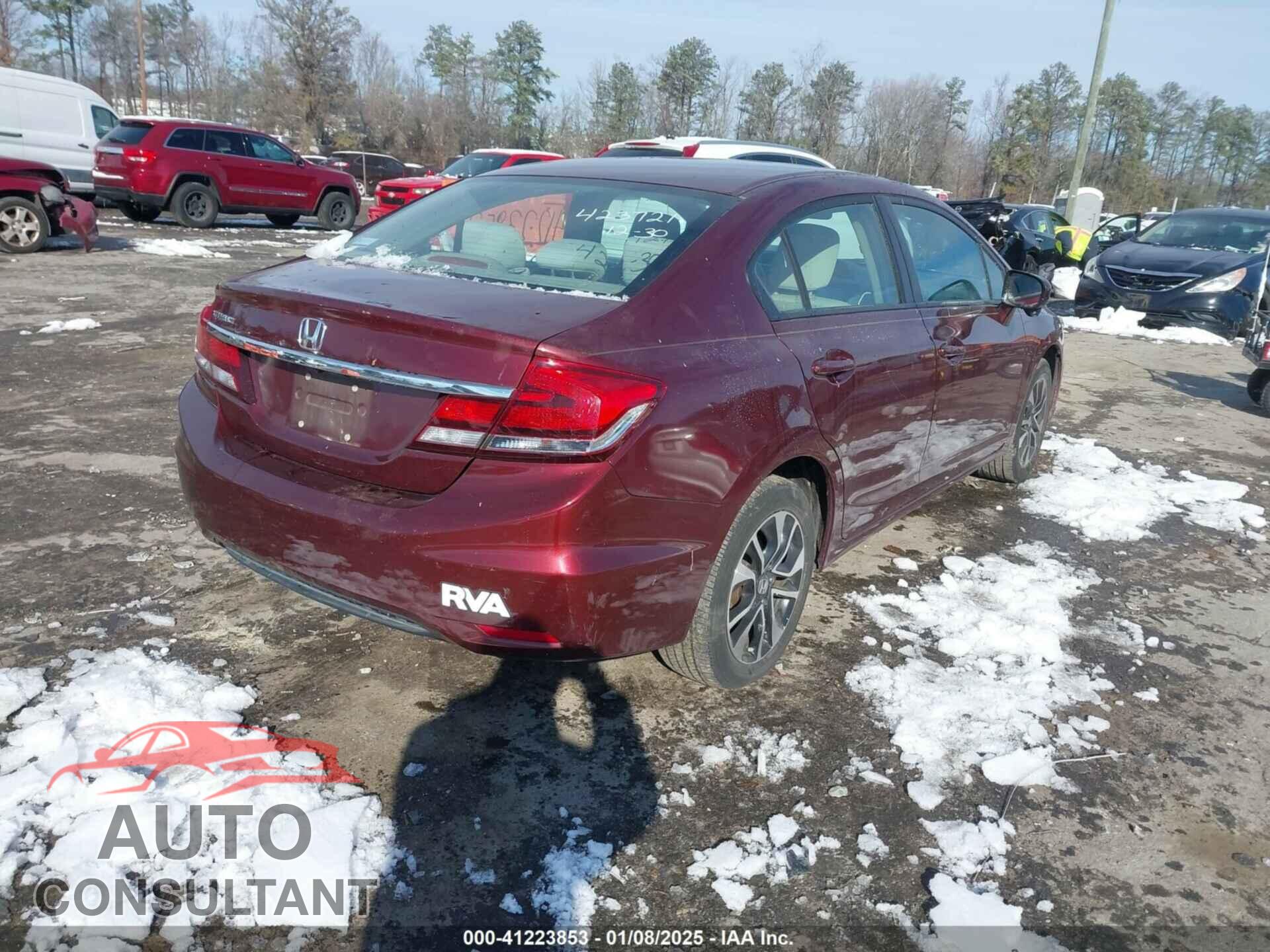 HONDA CIVIC 2014 - 2HGFB2F80EH523617
