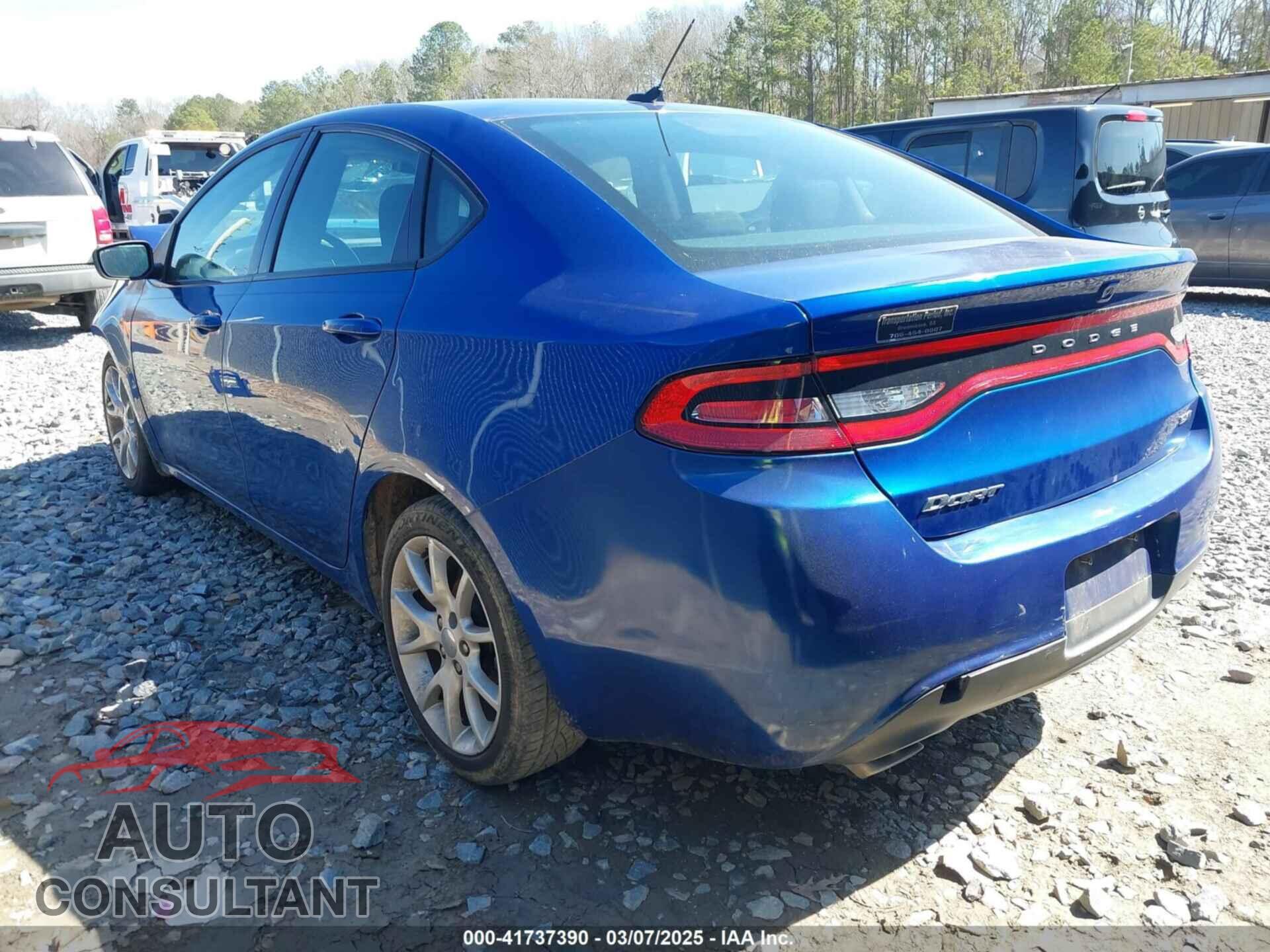 DODGE DART 2013 - 1C3CDFBA0DD332923