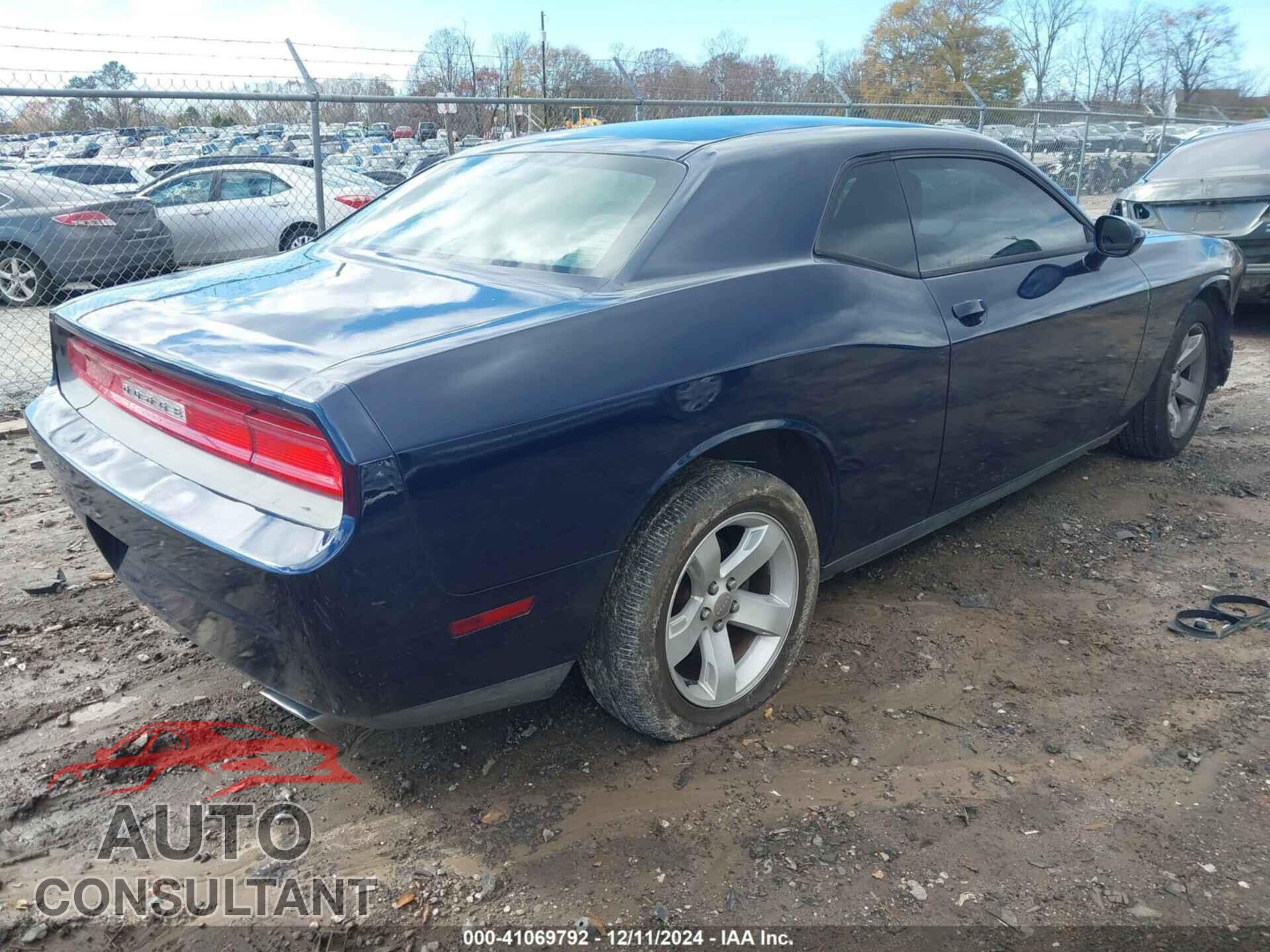 DODGE CHALLENGER 2013 - 2C3CDYAG4DH566275