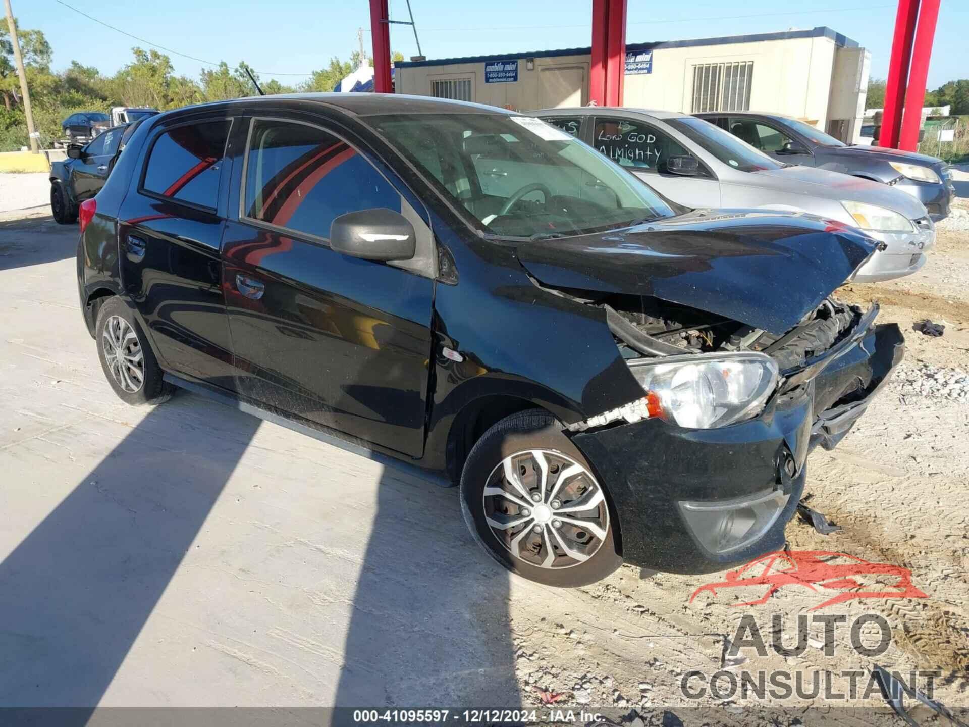 MITSUBISHI MIRAGE 2019 - ML32A3HJ9KH004804