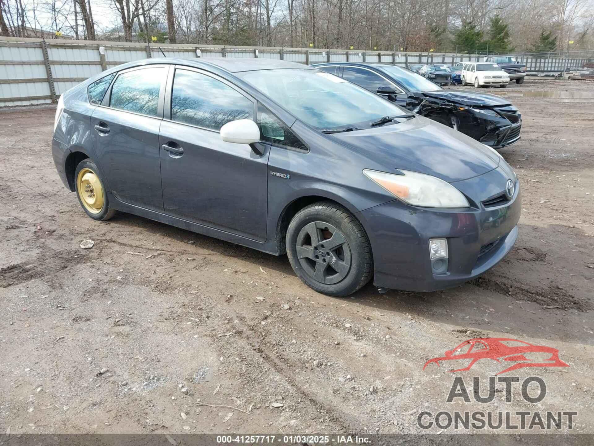 TOYOTA PRIUS 2010 - JTDKN3DU0A0107298