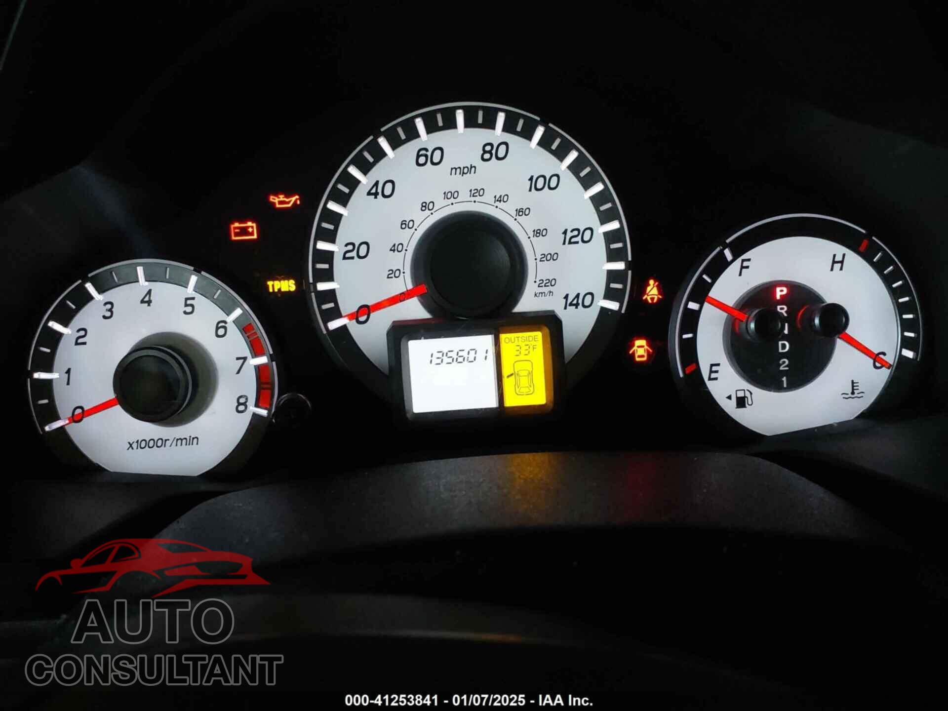 HONDA PILOT 2013 - 5FNYF4H59DB051836