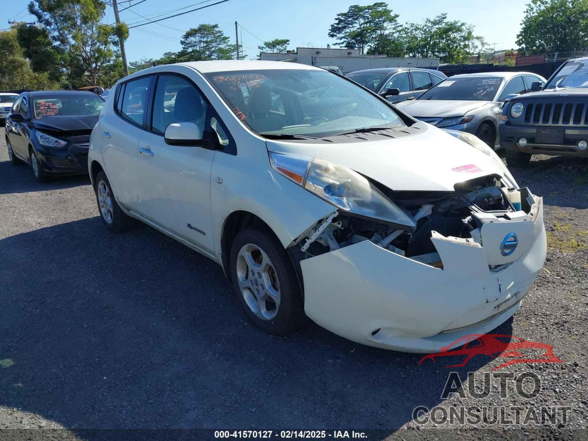 NISSAN LEAF 2012 - JN1AZ0CP7CT024532
