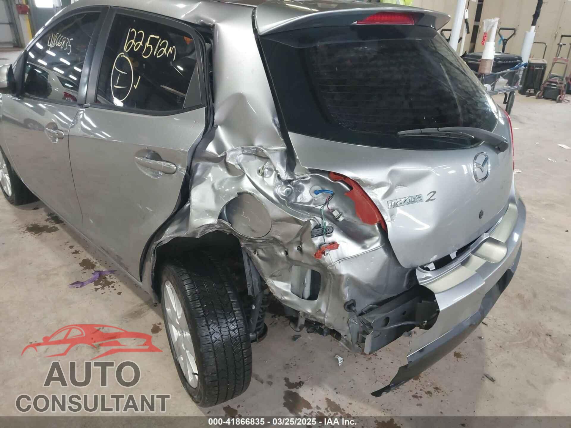MAZDA MAZDA2 2012 - JM1DE1LY8C0140439