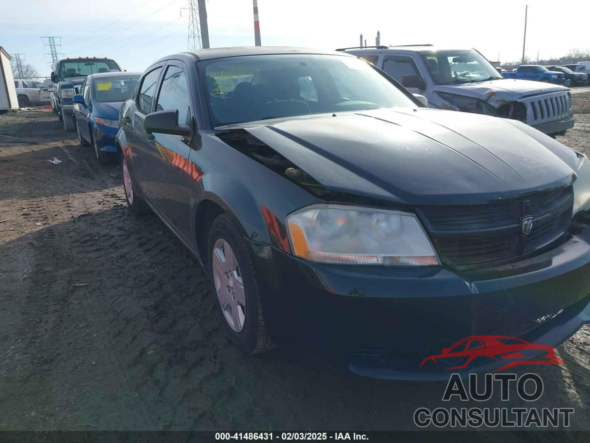 DODGE AVENGER 2010 - 1B3CC4FB3AN221862