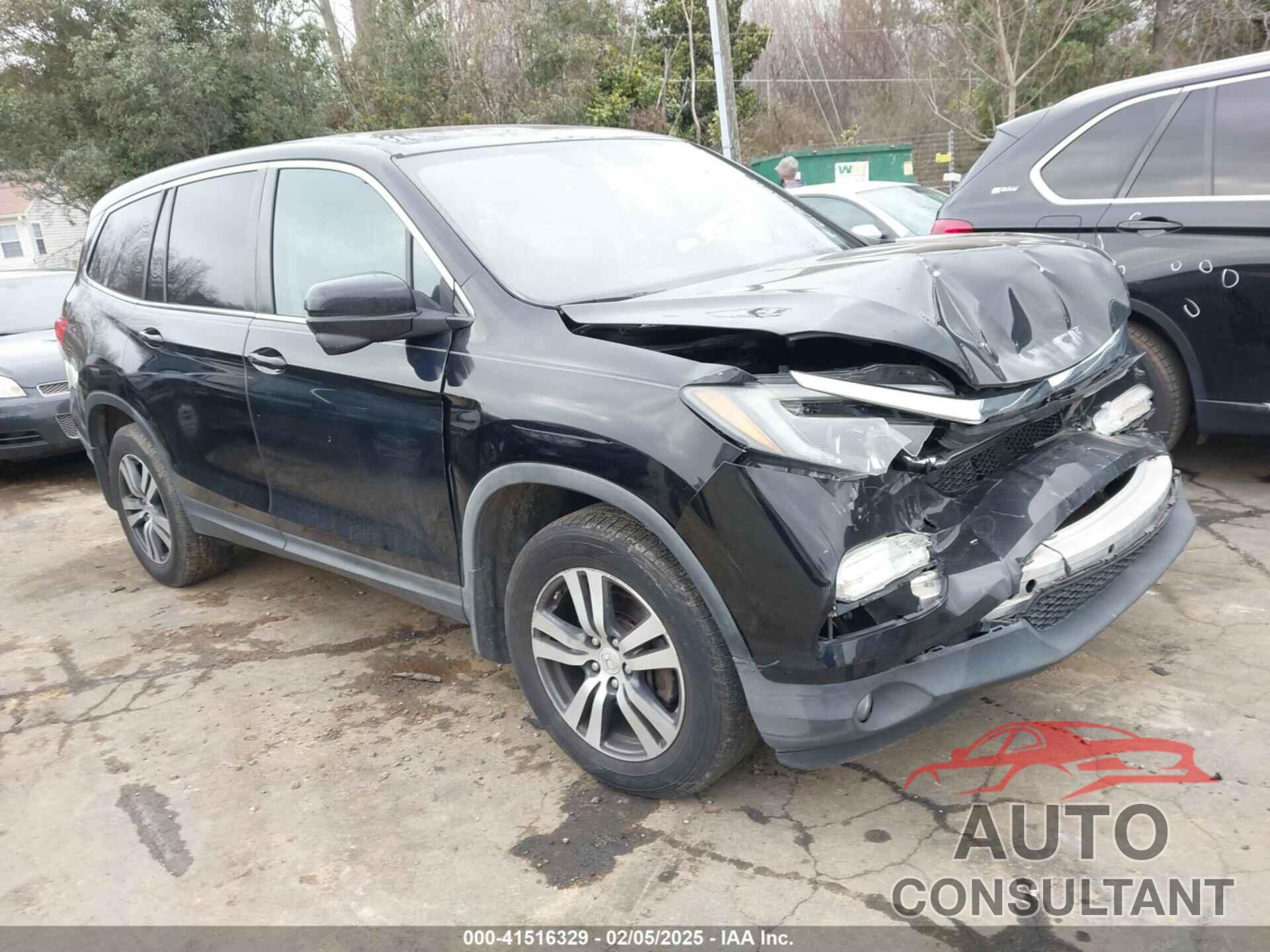 HONDA PILOT 2016 - 5FNYF6H5XGB019347